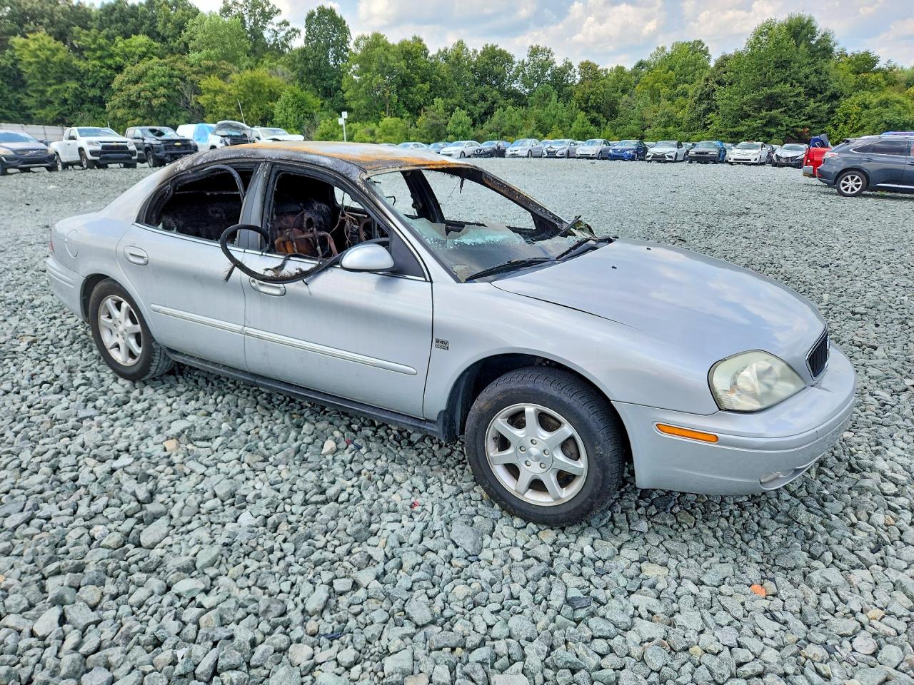 2003 Mercury Sable Ls Premium Silver vin: 1MEFM55SX3A606974