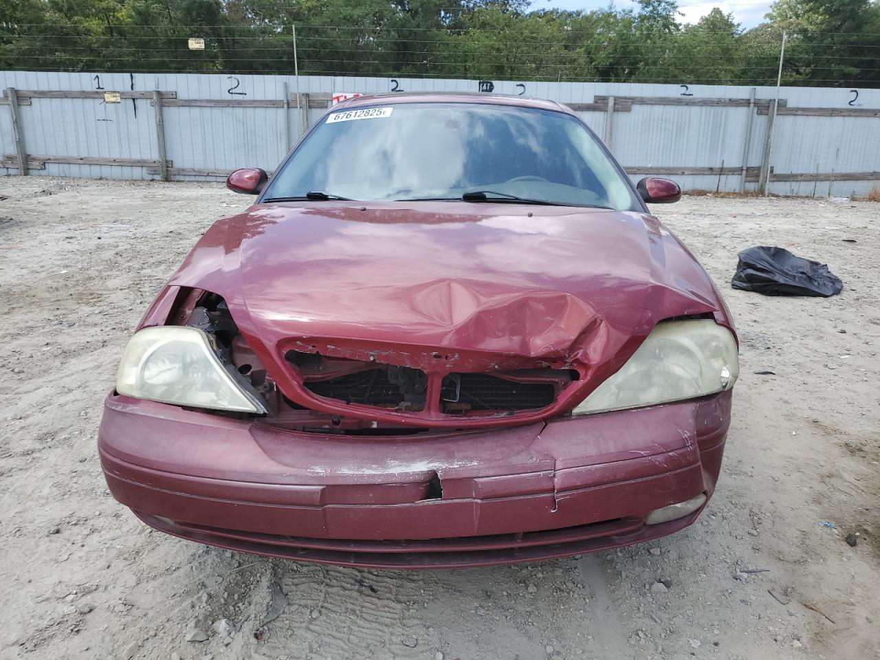 2003 Mercury Sable Ls Premium Red vin: 1MEFM55SX3G620757
