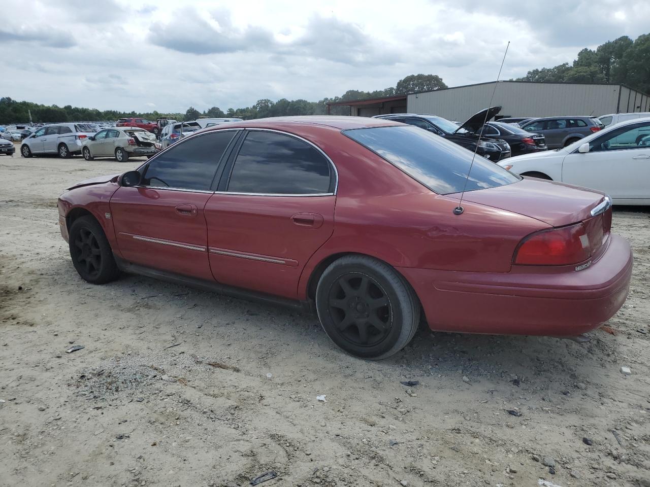 2003 Mercury Sable Ls Premium Red vin: 1MEFM55SX3G620757