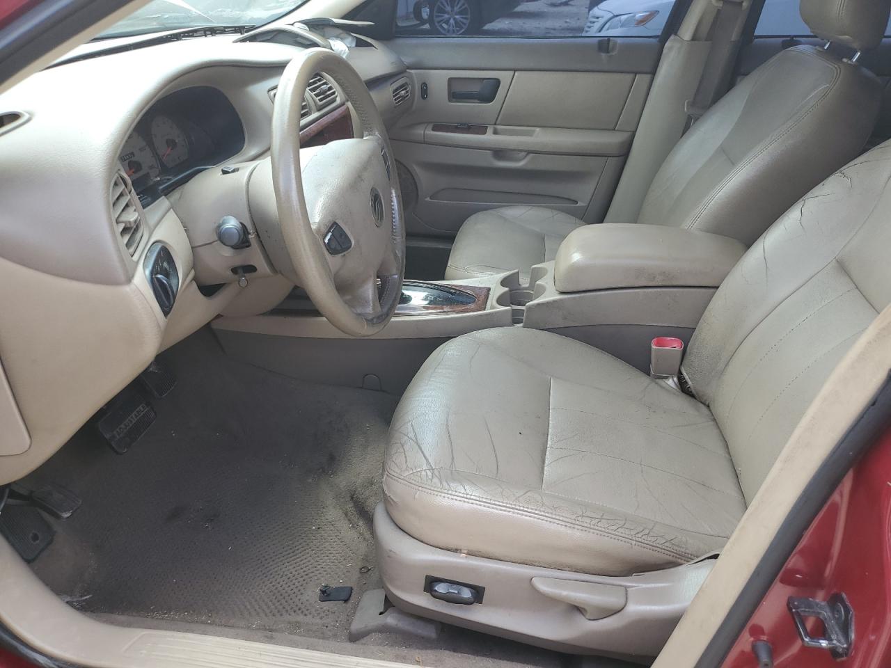 2003 Mercury Sable Ls Premium Red vin: 1MEFM55SX3G620757
