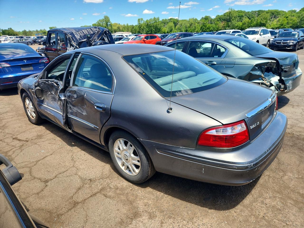 2004 Mercury Sable Ls Premium Серый vin: 1MEFM55SX4G612174