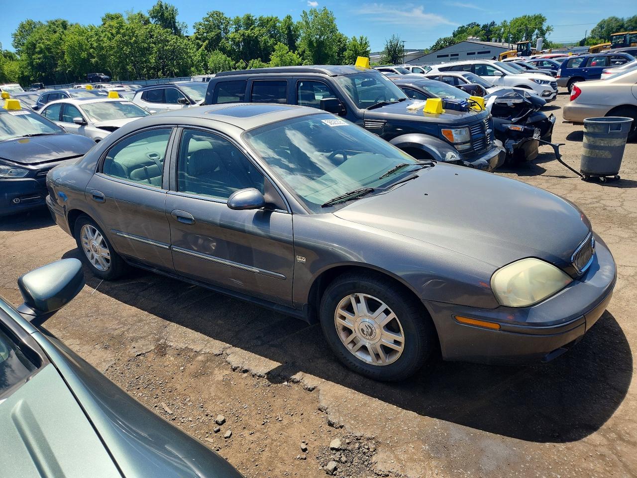 2004 Mercury Sable Ls Premium Серый vin: 1MEFM55SX4G612174