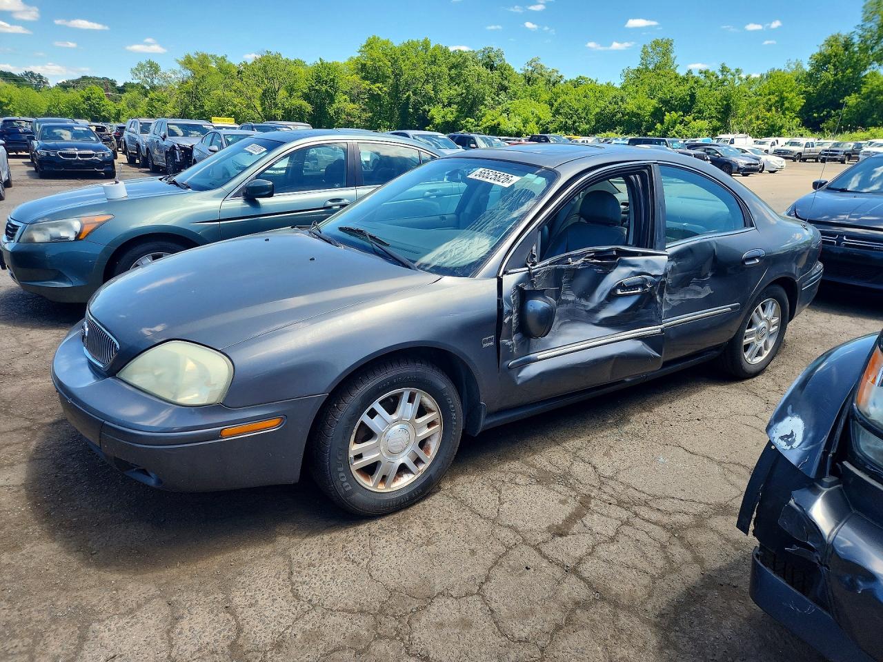 2004 Mercury Sable Ls Premium Серый vin: 1MEFM55SX4G612174