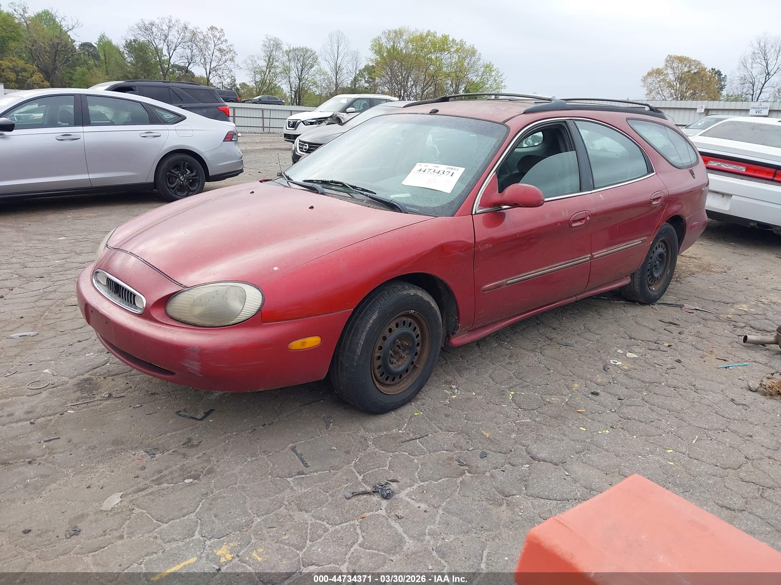 1998 Mercury Sable Ls Красный vin: 1MEFM55U3WA602917