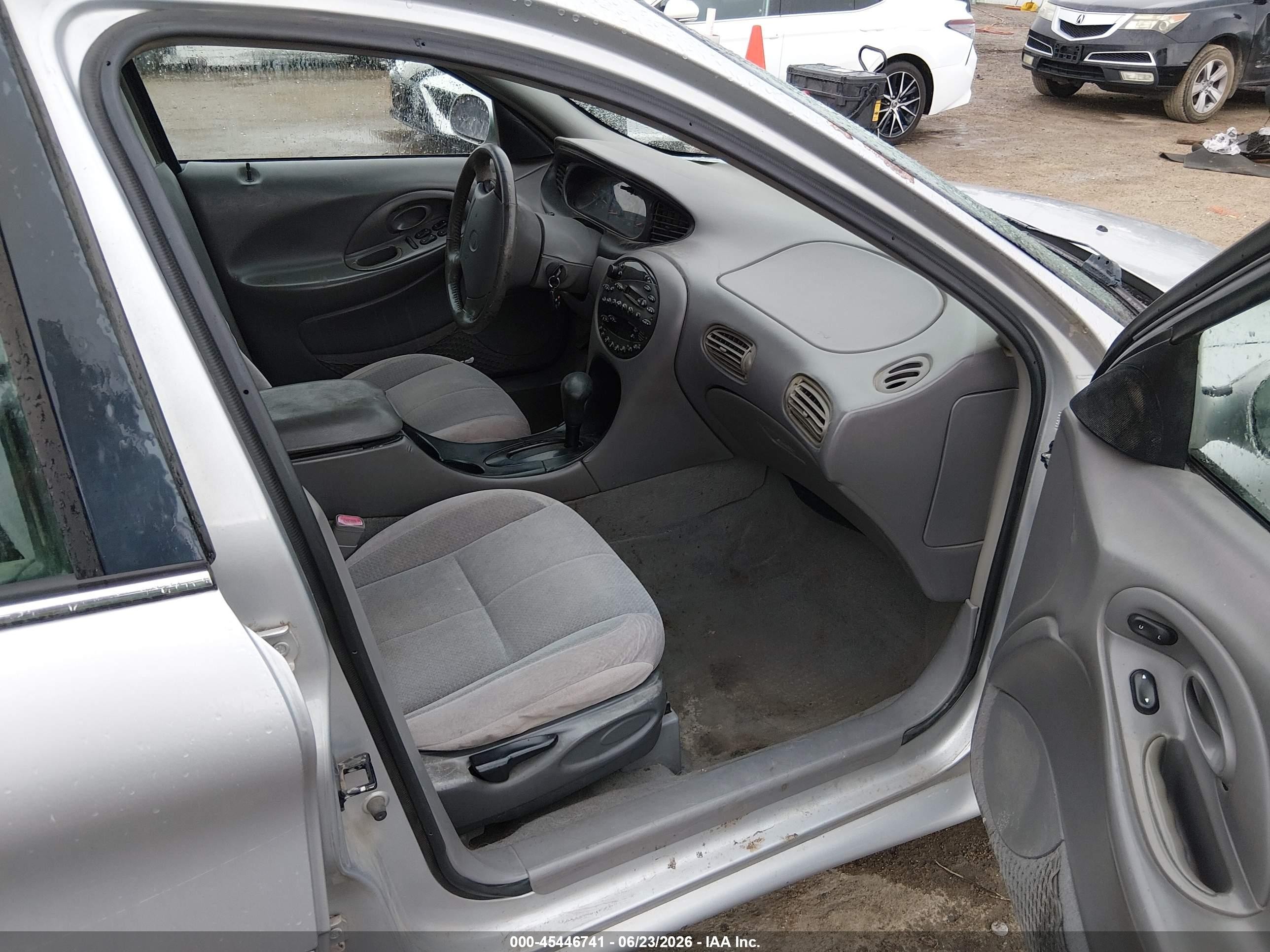 1998 Mercury Sable Ls Silver vin: 1MEFM58S4WA608350