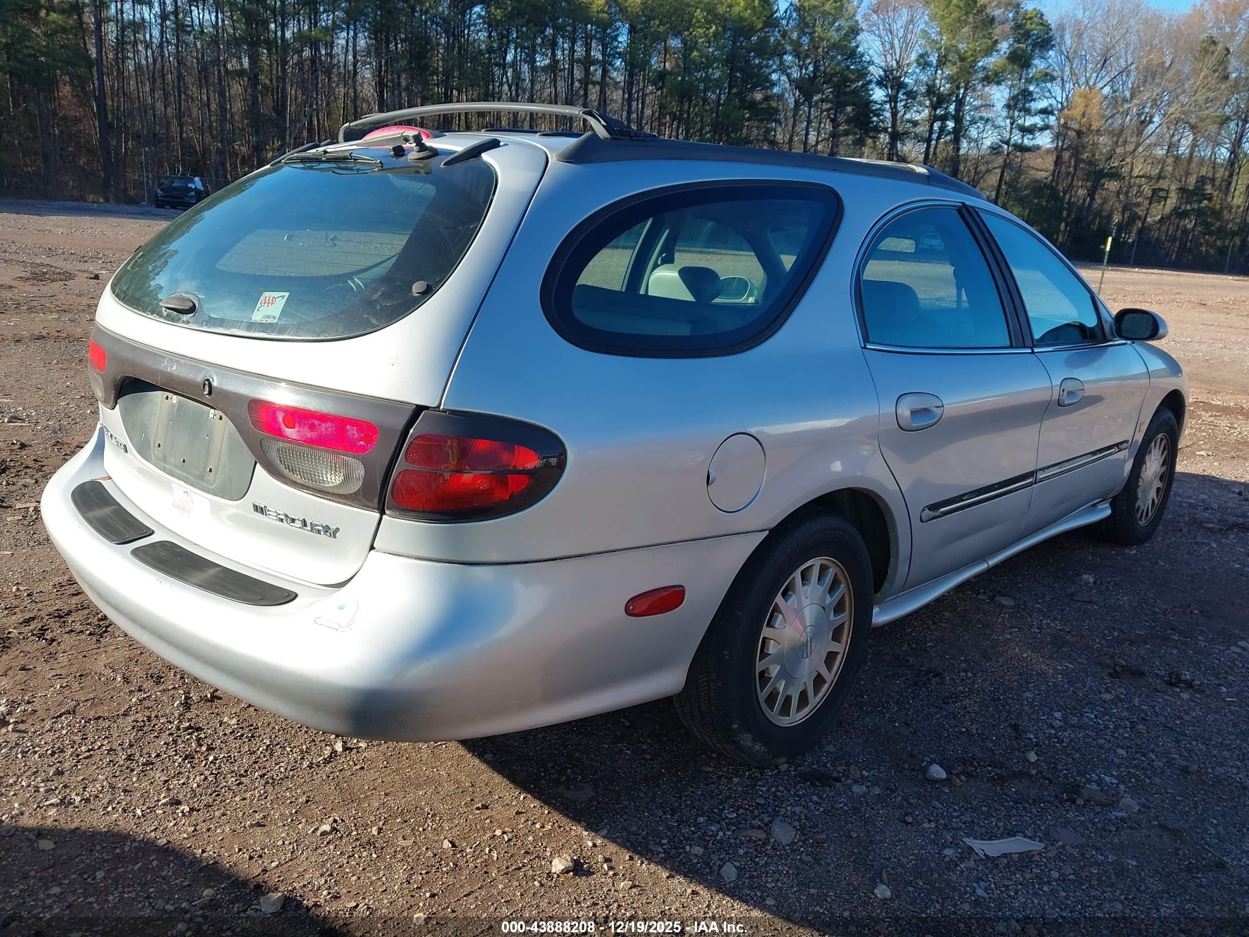 1999 Mercury Sable Ls Серебряный vin: 1MEFM58S4XA600010