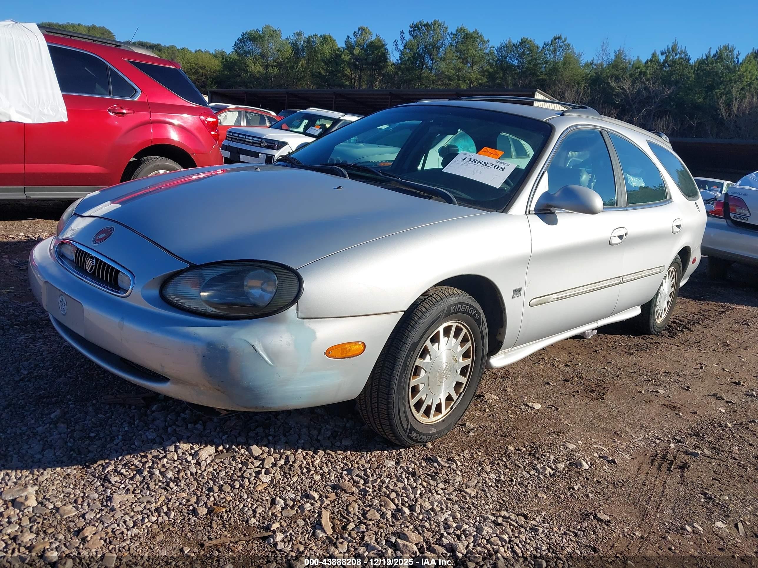 1999 Mercury Sable Ls Серебряный vin: 1MEFM58S4XA600010