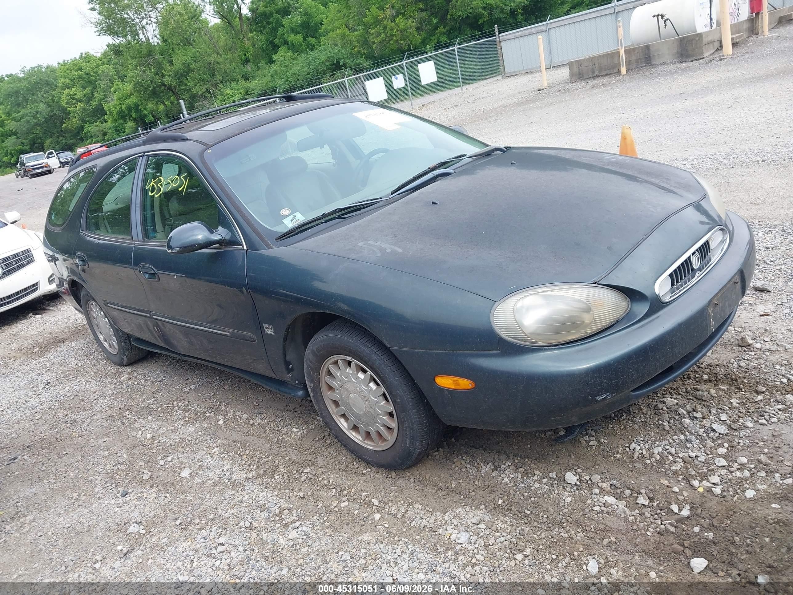 1998 Mercury Sable Ls Teal vin: 1MEFM58S7WG621512