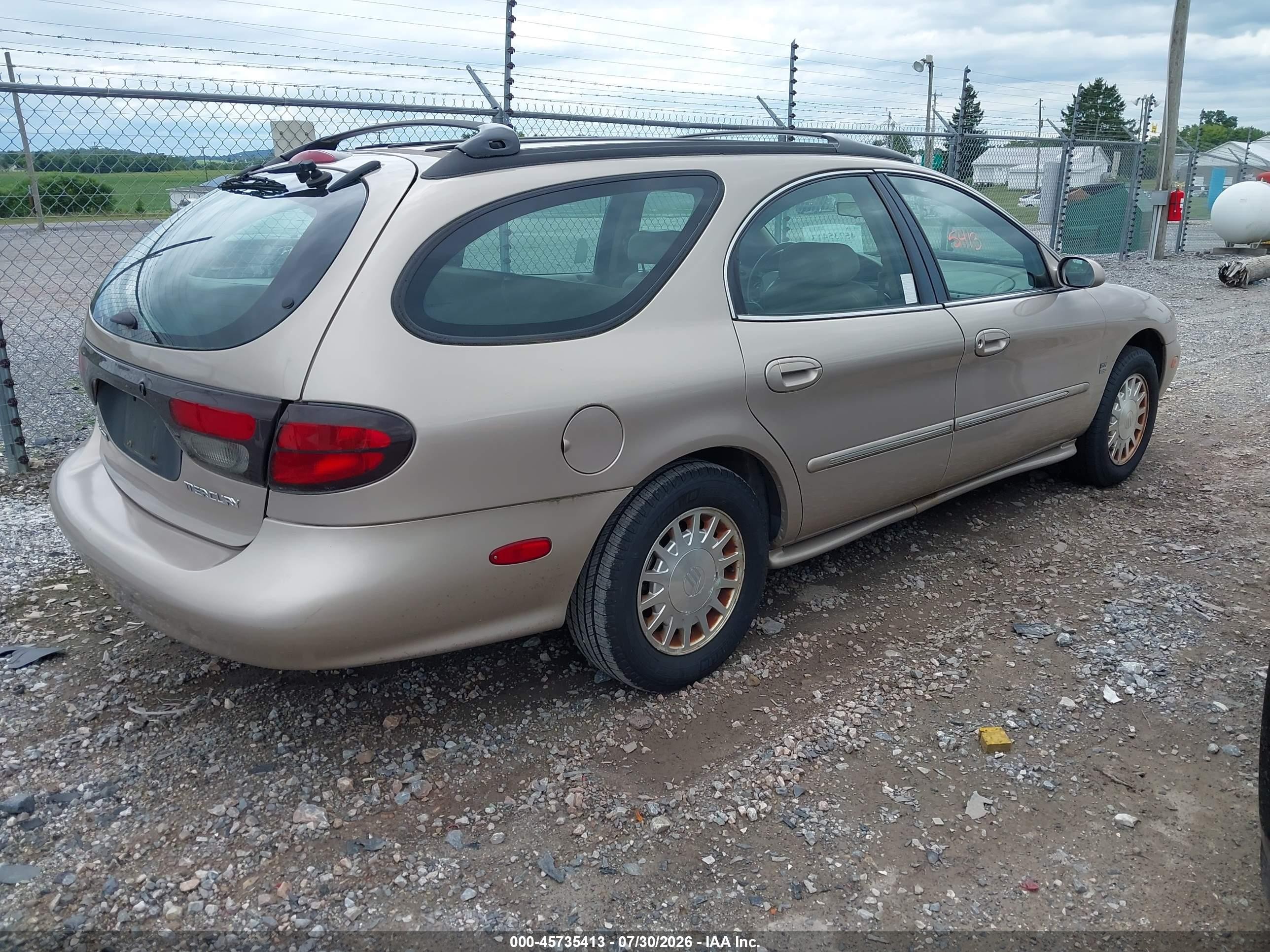 1999 Mercury Sable Ls Gold vin: 1MEFM58S7XA663120
