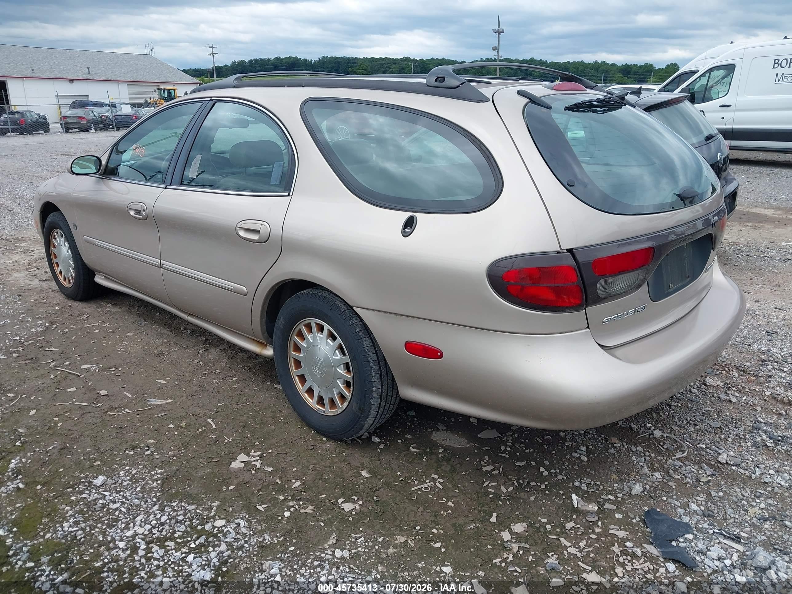 1999 Mercury Sable Ls Gold vin: 1MEFM58S7XA663120