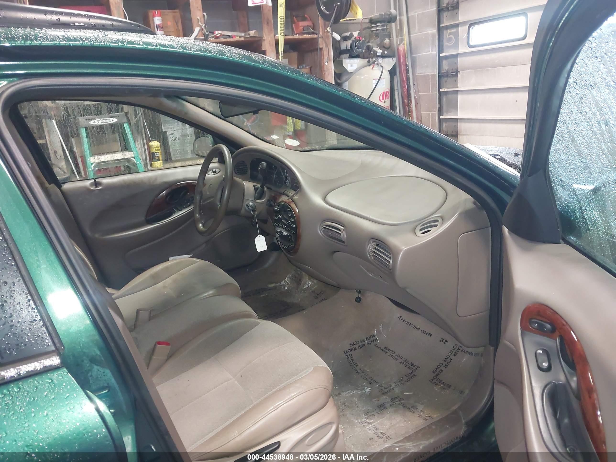 1999 Mercury Sable Ls Зеленый vin: 1MEFM58S8XG604302