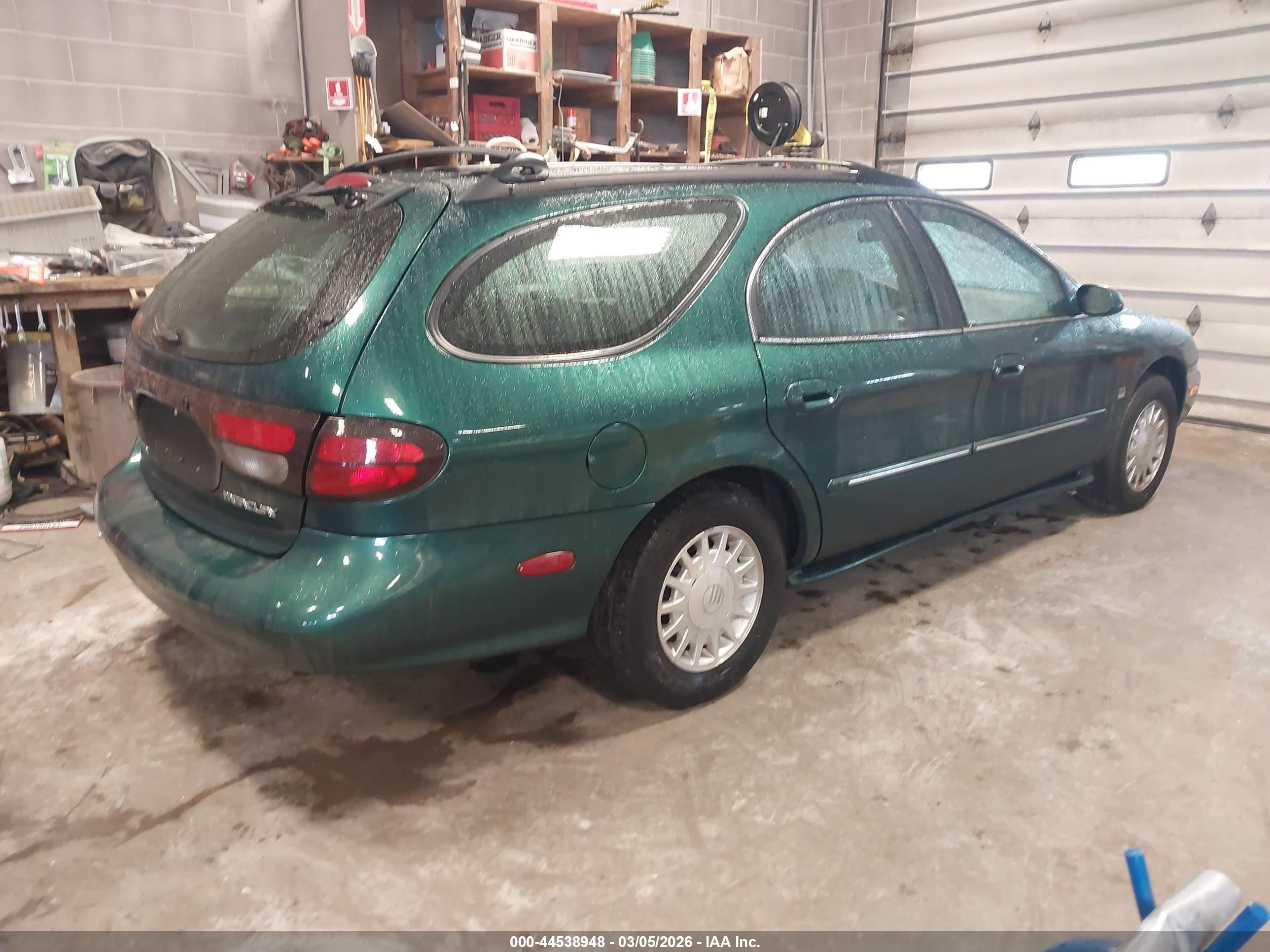 1999 Mercury Sable Ls Зеленый vin: 1MEFM58S8XG604302