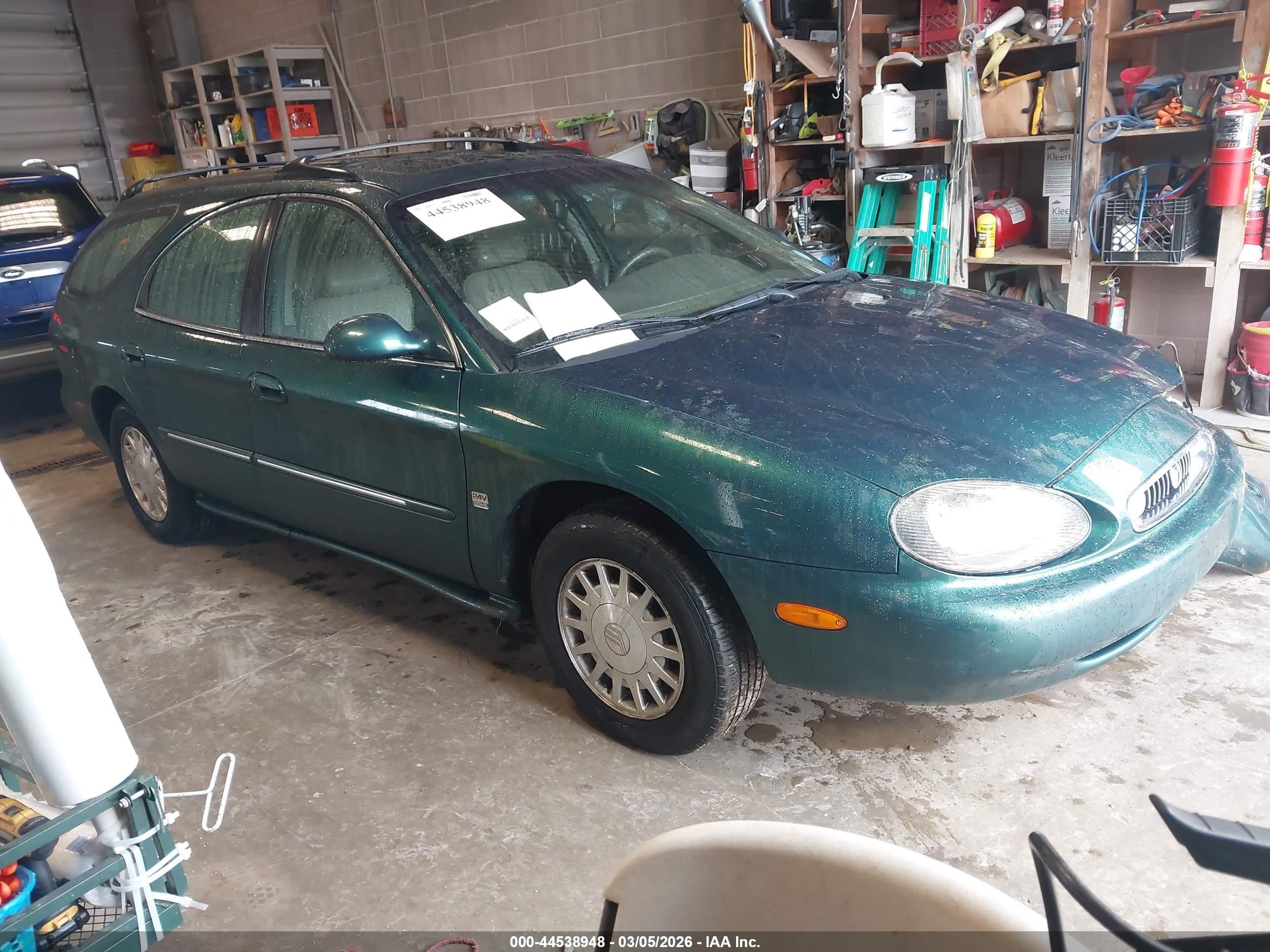 1999 Mercury Sable Ls Зеленый vin: 1MEFM58S8XG604302