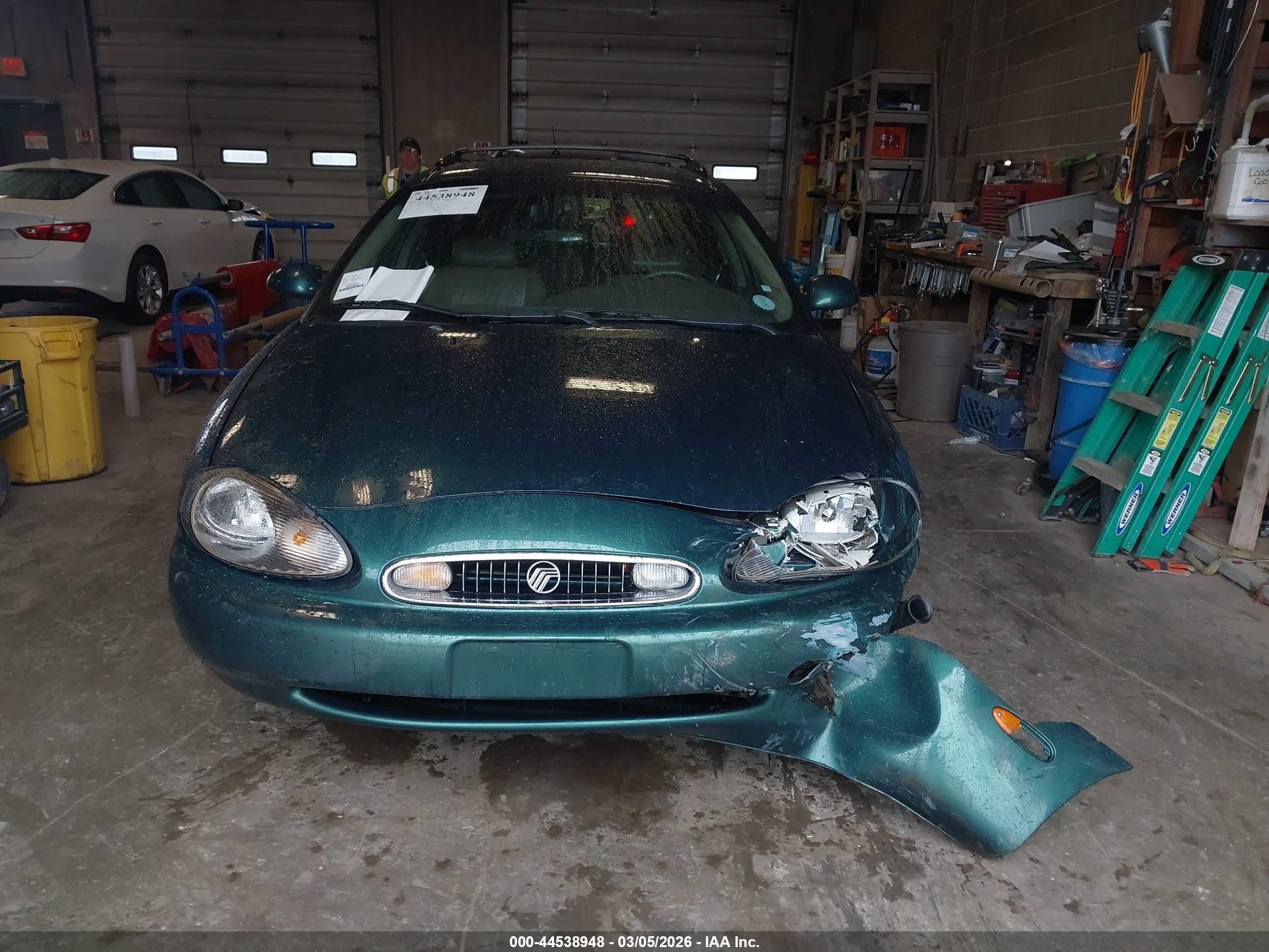 1999 Mercury Sable Ls Зеленый vin: 1MEFM58S8XG604302