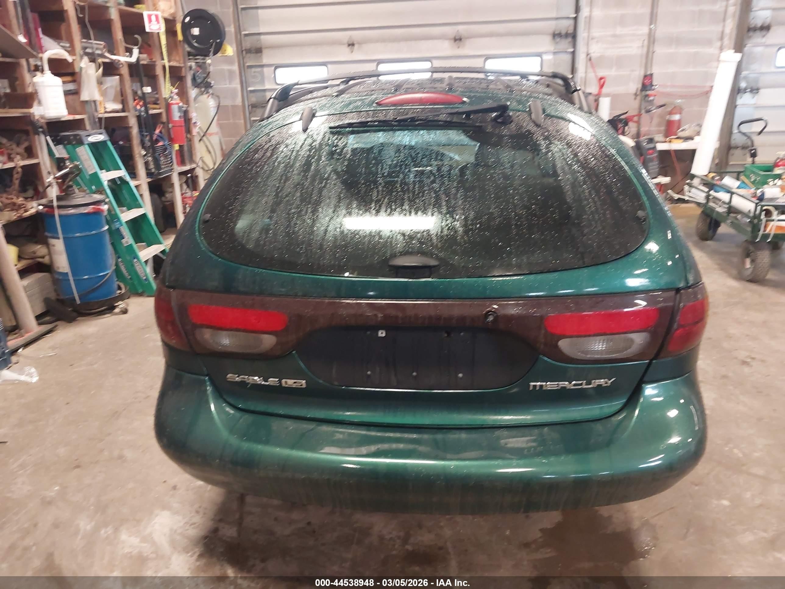 1999 Mercury Sable Ls Зеленый vin: 1MEFM58S8XG604302