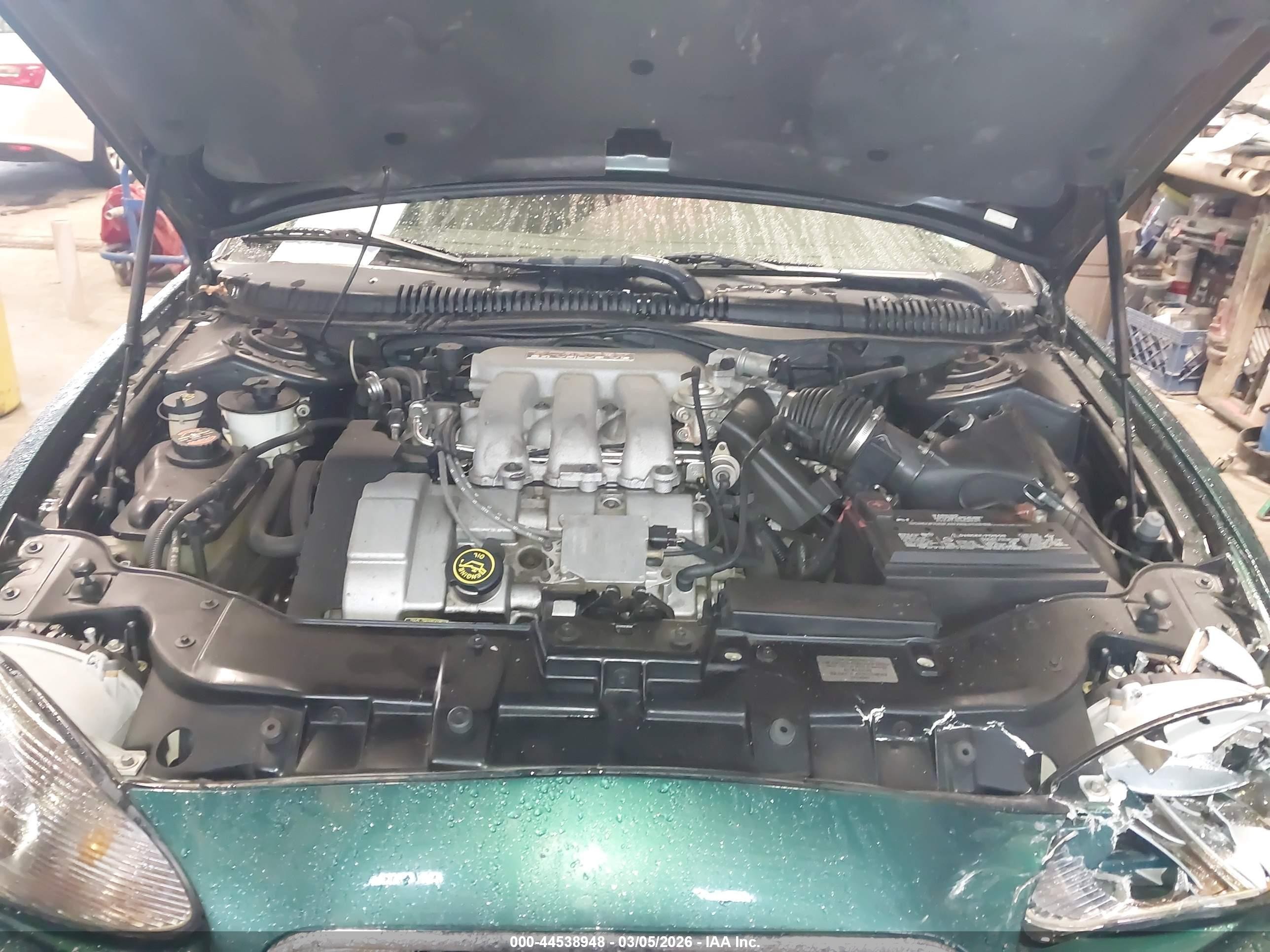 1999 Mercury Sable Ls Зеленый vin: 1MEFM58S8XG604302