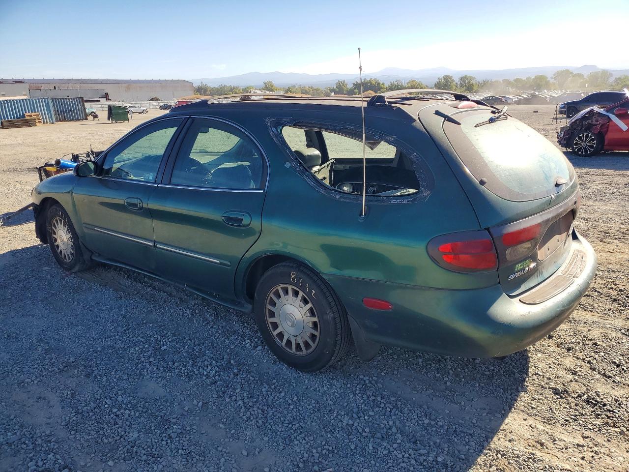 1999 Mercury Sable Gs Green vin: 1MEFM58U0XG655956