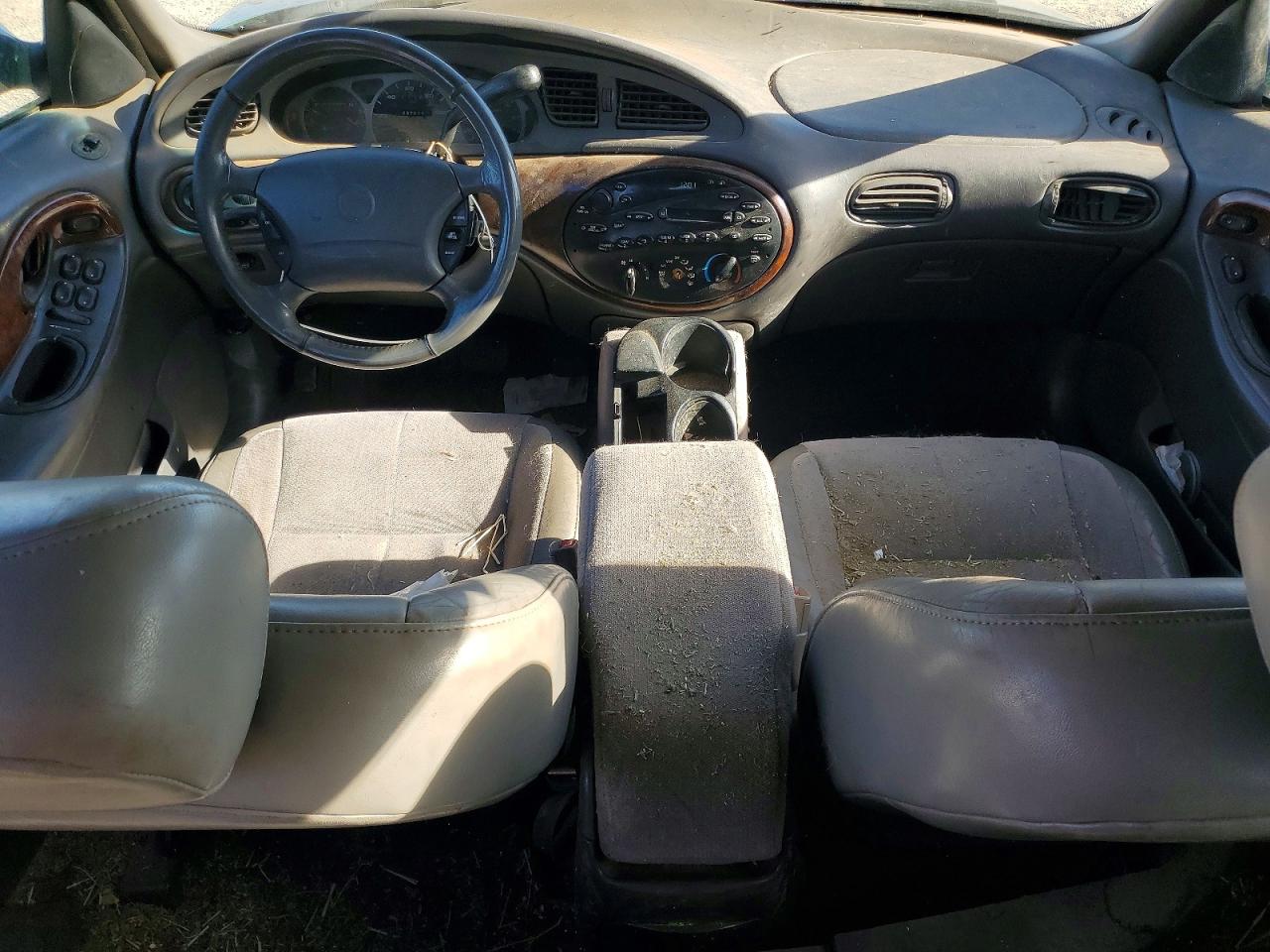 1999 Mercury Sable Gs Green vin: 1MEFM58U0XG655956