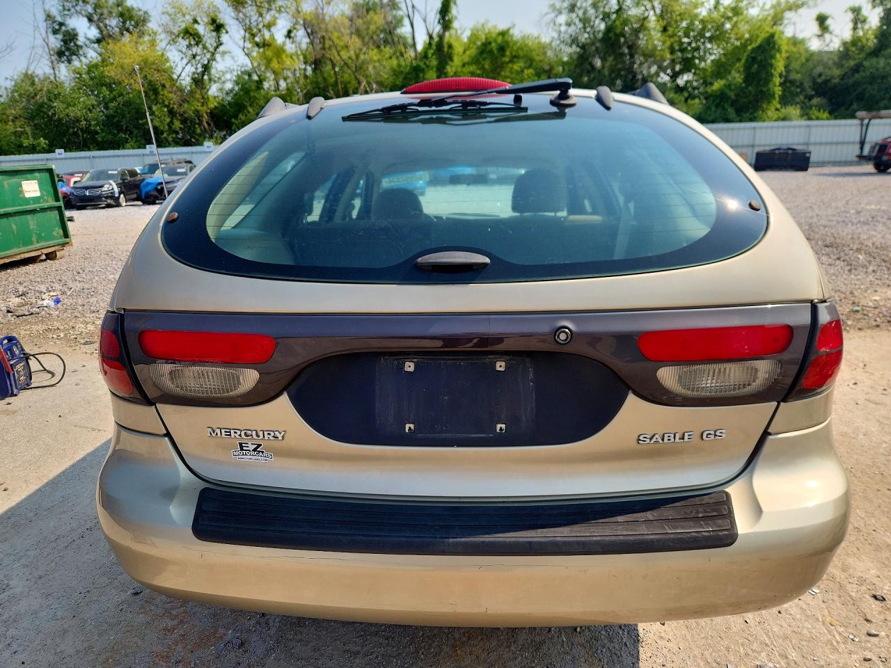 2000 Mercury Sable Gs Gold vin: 1MEFM58U5YA601086