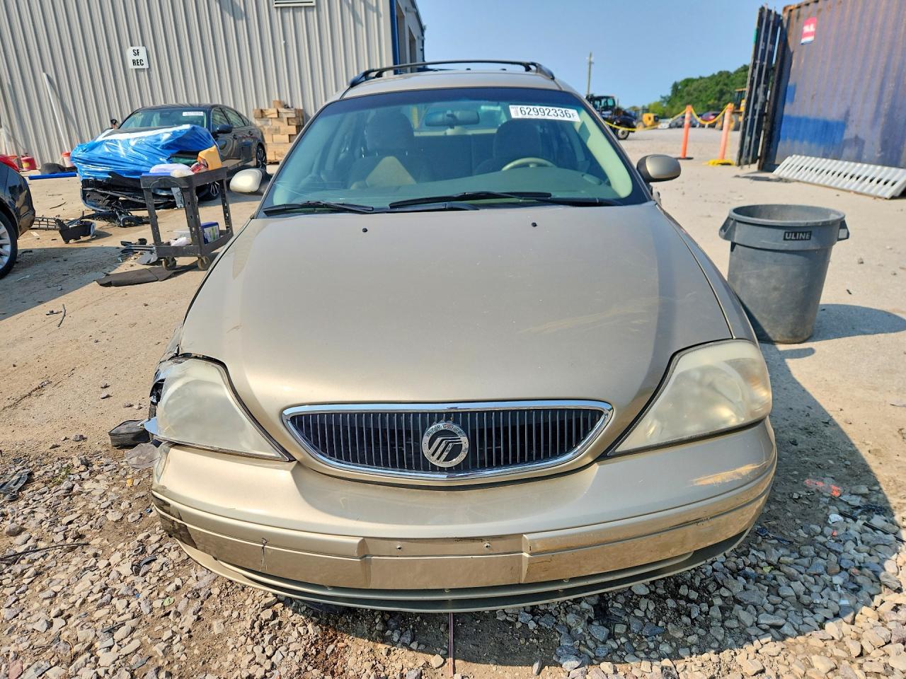 2000 Mercury Sable Gs Gold vin: 1MEFM58U5YA601086