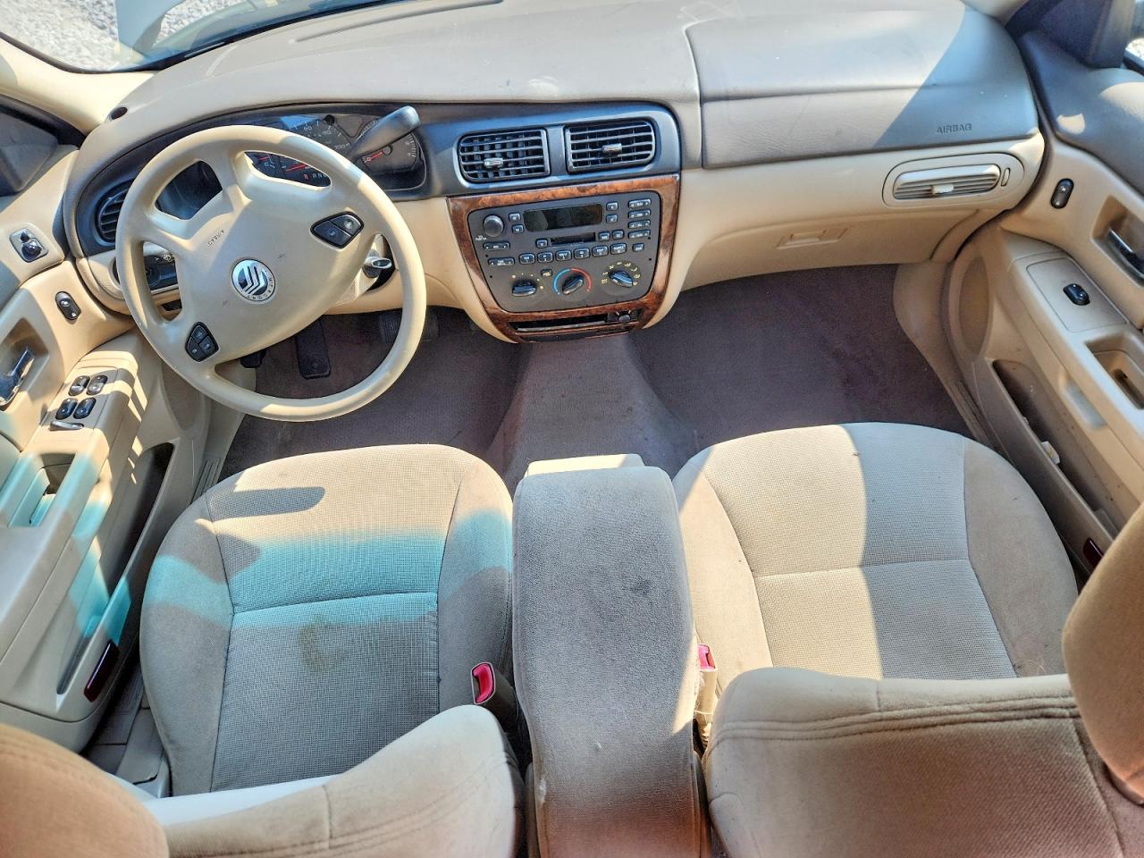 2000 Mercury Sable Gs Gold vin: 1MEFM58U5YA601086