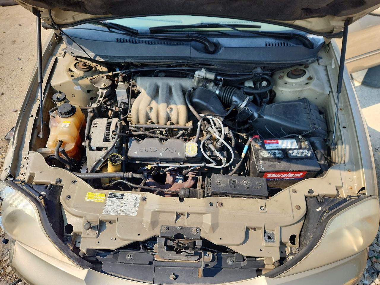 2000 Mercury Sable Gs Gold vin: 1MEFM58U5YA601086