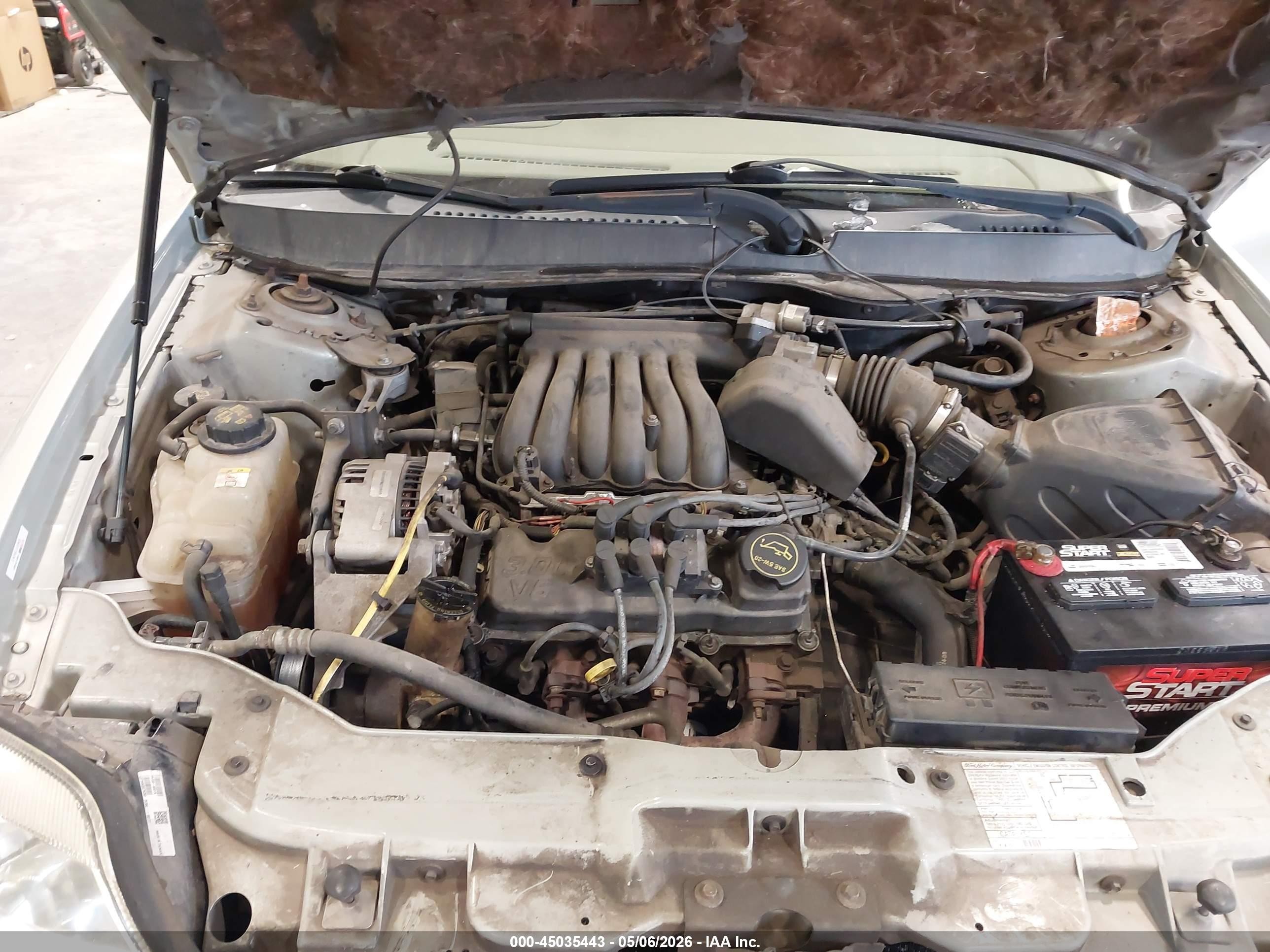 2003 Mercury Sable Gs Серебряный vin: 1MEFM58U63A612607