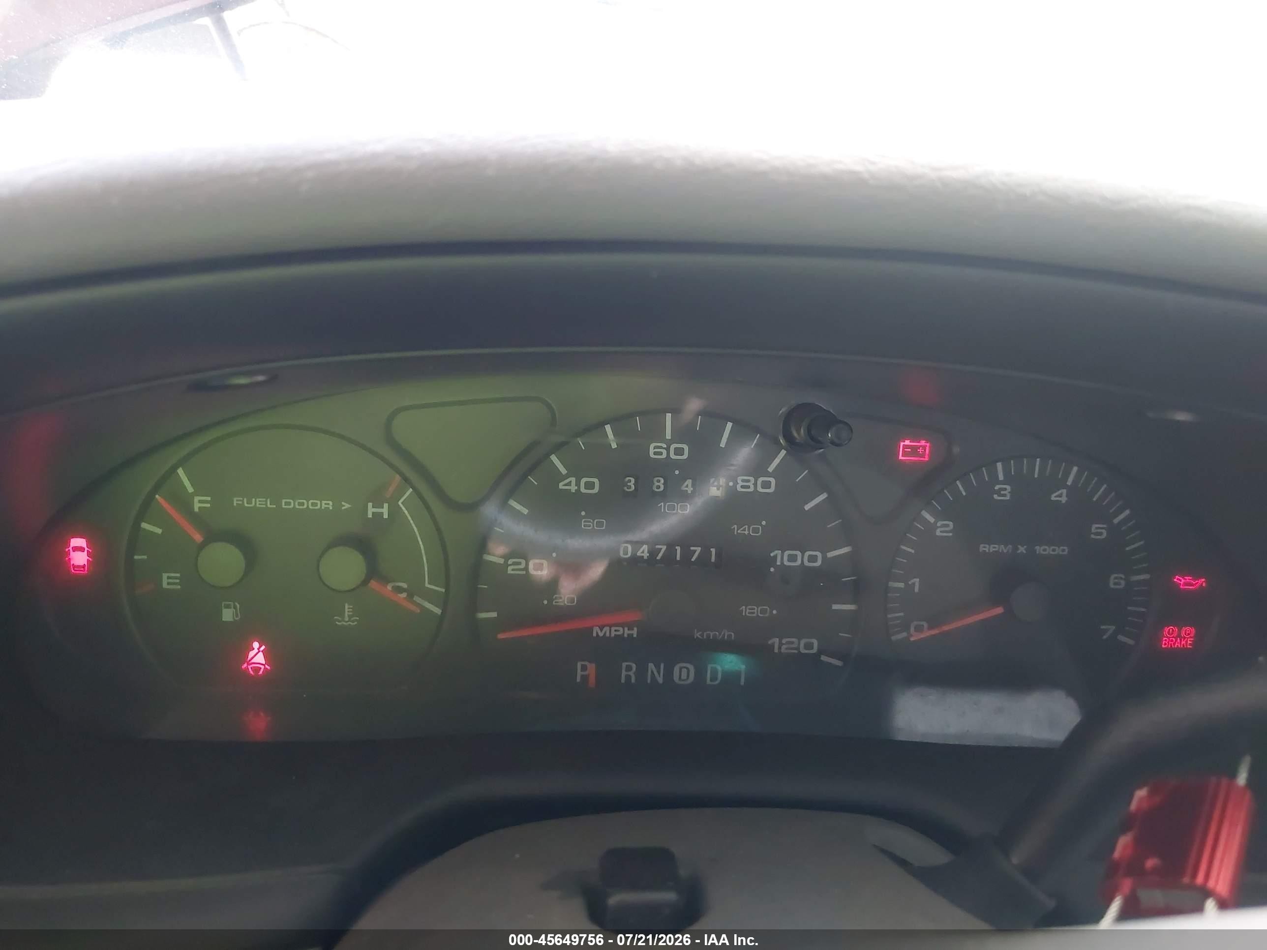2000 Mercury Sable Gs Red vin: 1MEFM58U7YG621871