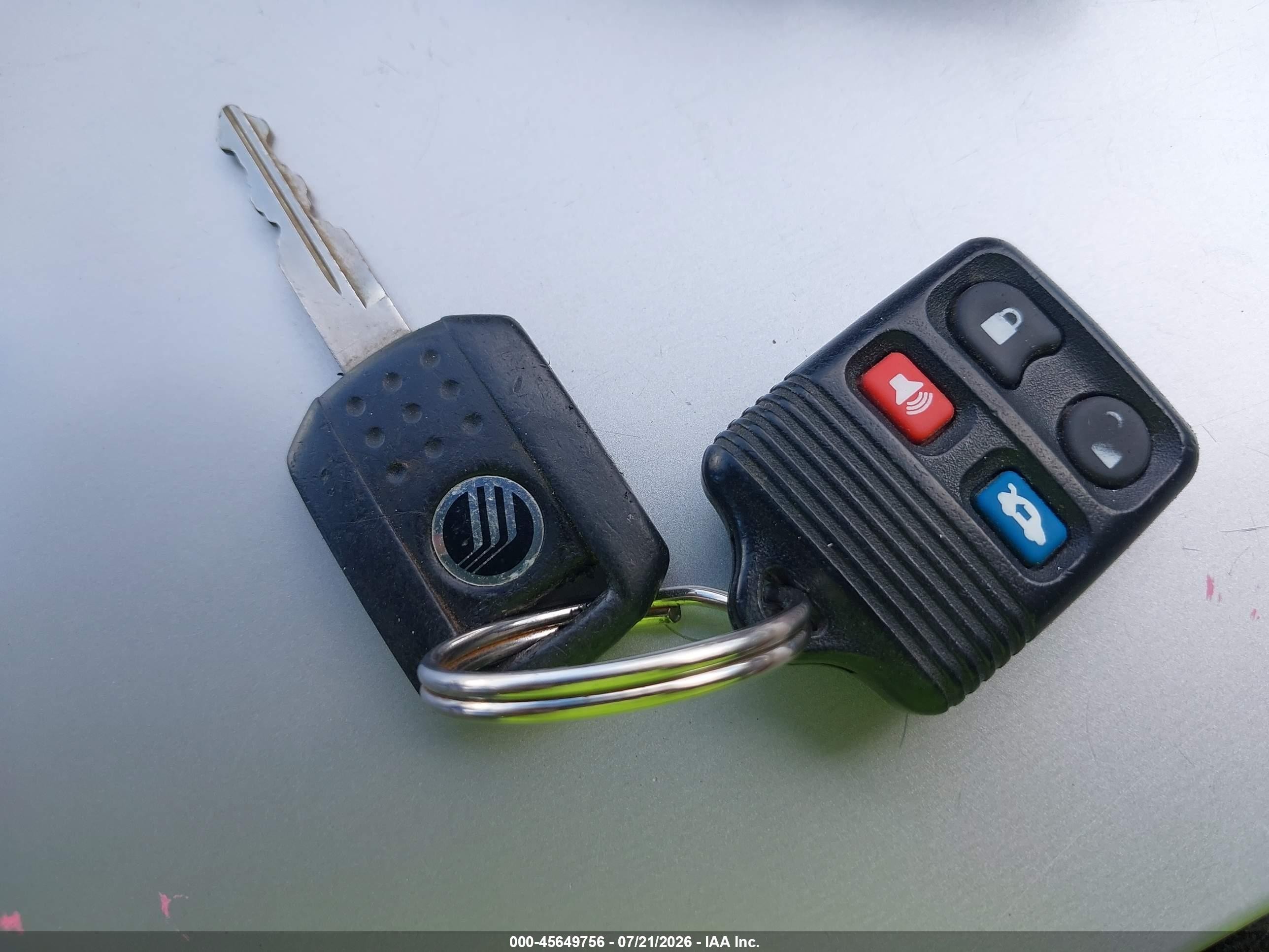 2000 Mercury Sable Gs Red vin: 1MEFM58U7YG621871