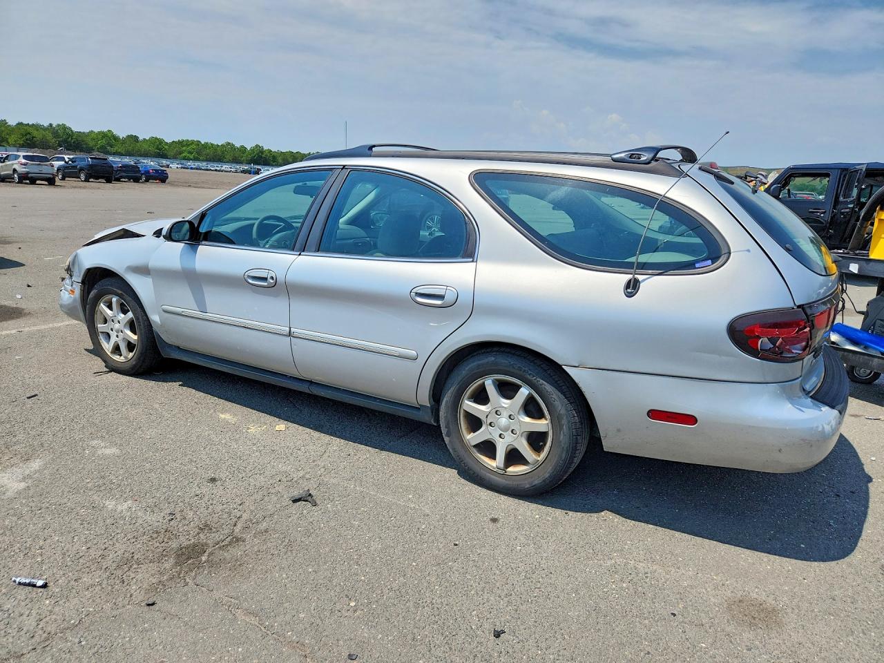 2000 Mercury Sable Gs Silver vin: 1MEFM58U8YG644270