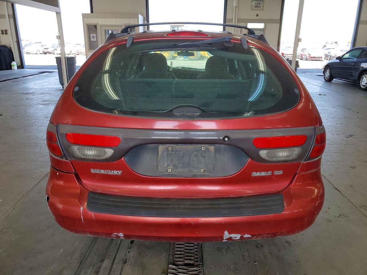 2000 Mercury Sable Gs Burgundy vin: 1MEFM58UXYG613912