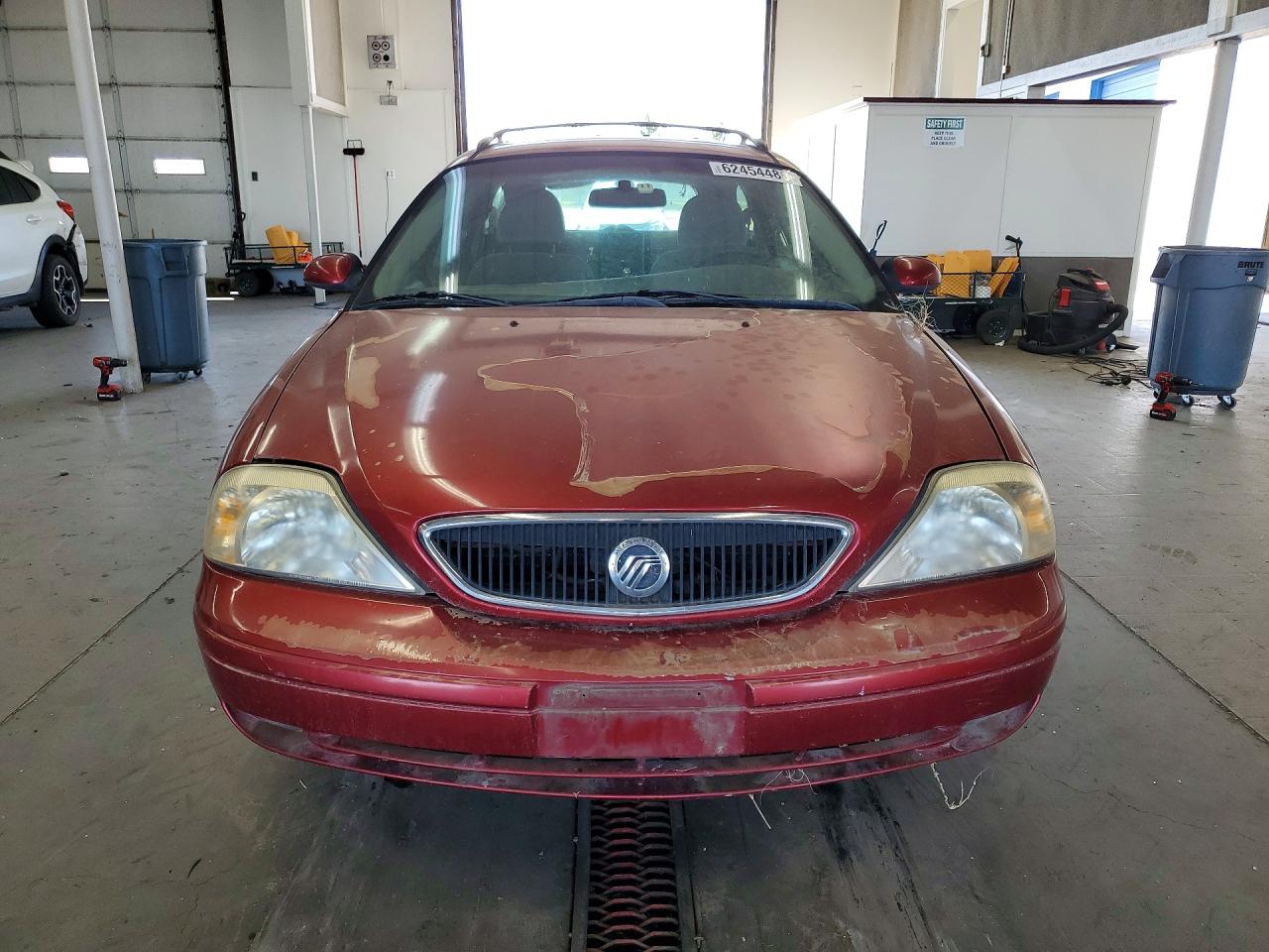 2000 Mercury Sable Gs Burgundy vin: 1MEFM58UXYG613912