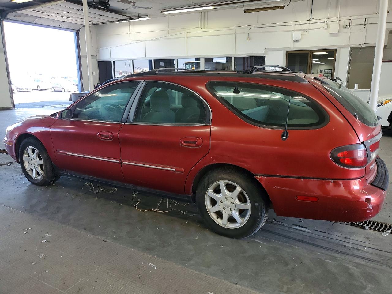 2000 Mercury Sable Gs Burgundy vin: 1MEFM58UXYG613912