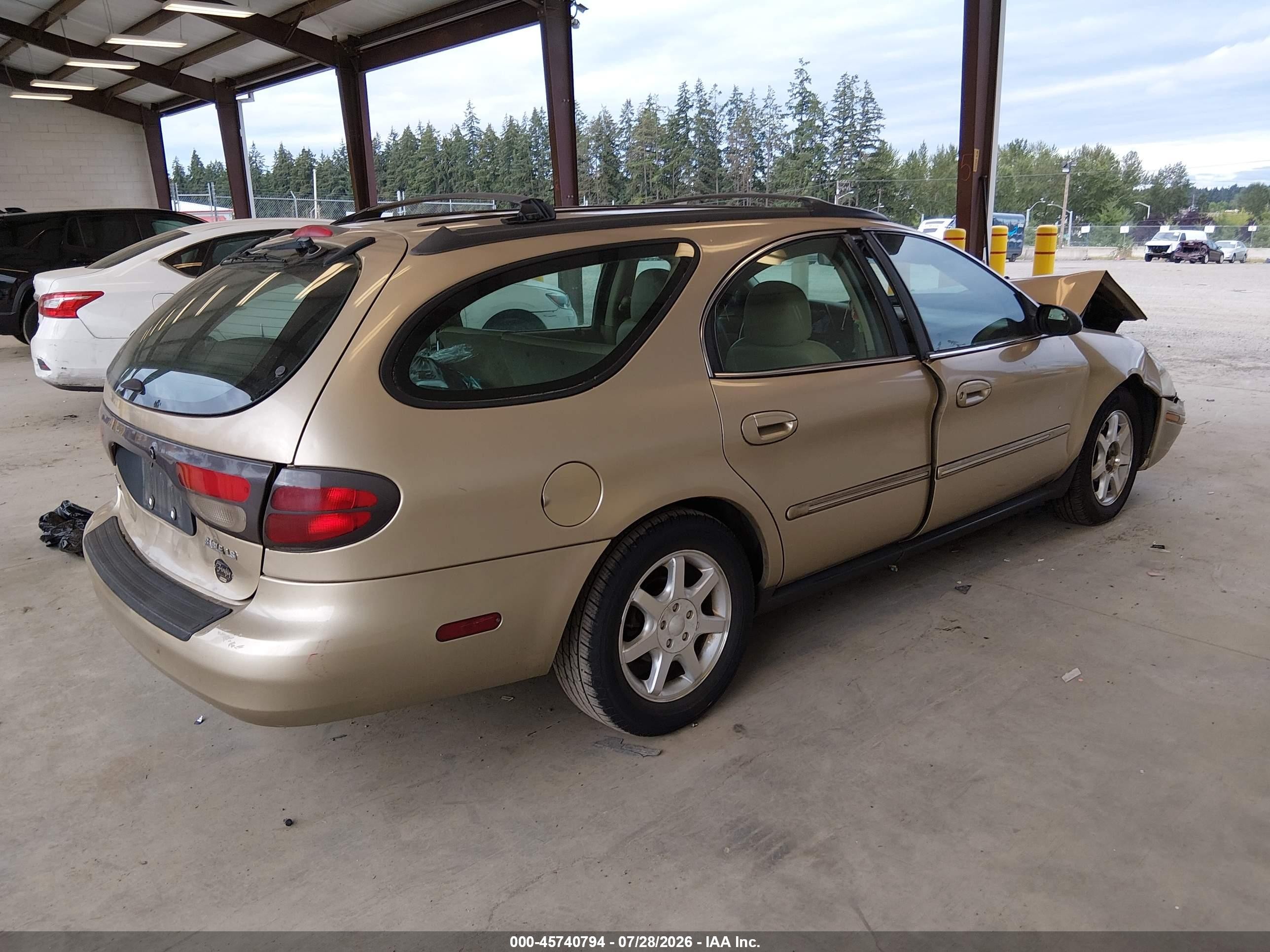 2001 Mercury Sable Ls Premium Dark Brown vin: 1MEFM59S61G613358