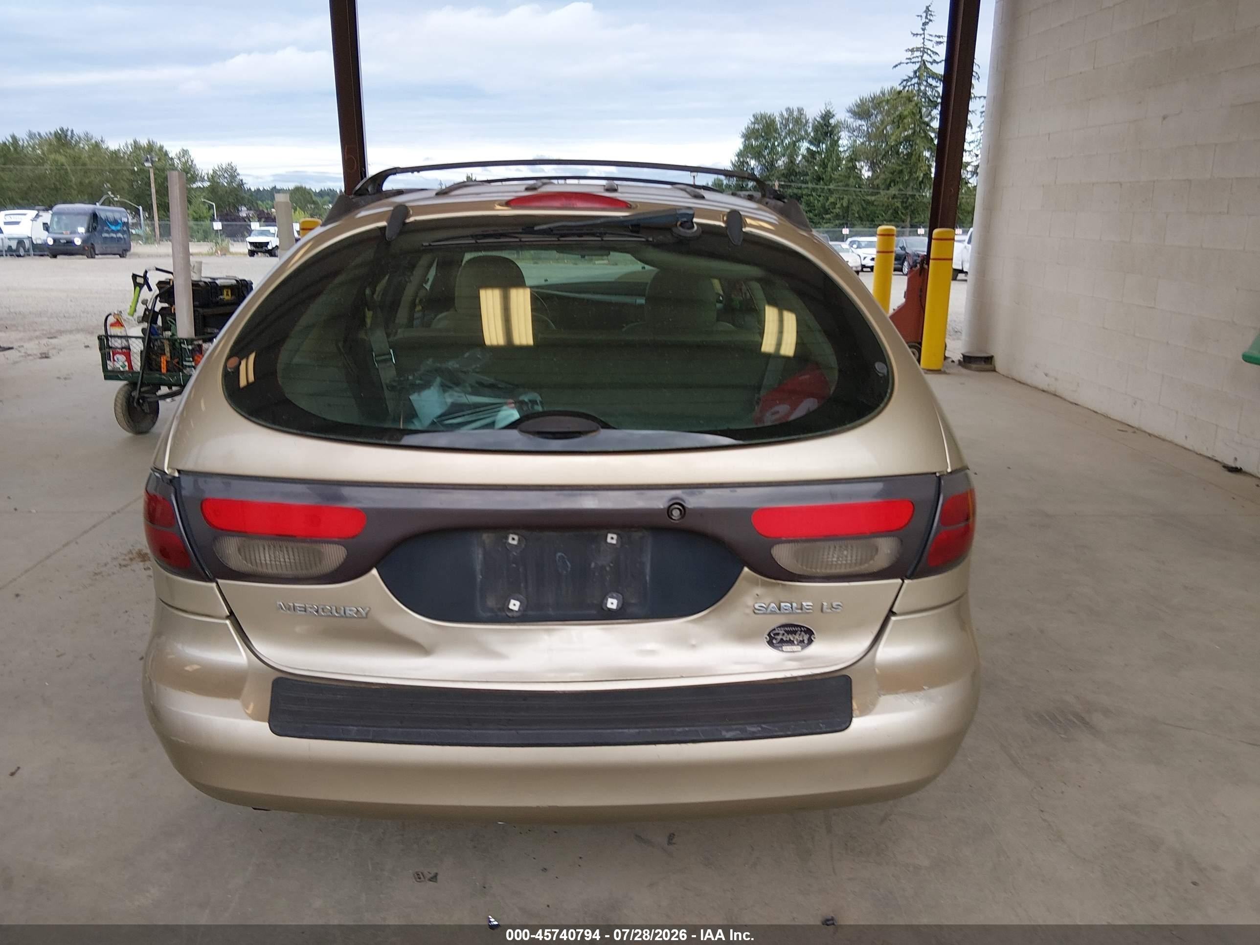 2001 Mercury Sable Ls Premium Dark Brown vin: 1MEFM59S61G613358