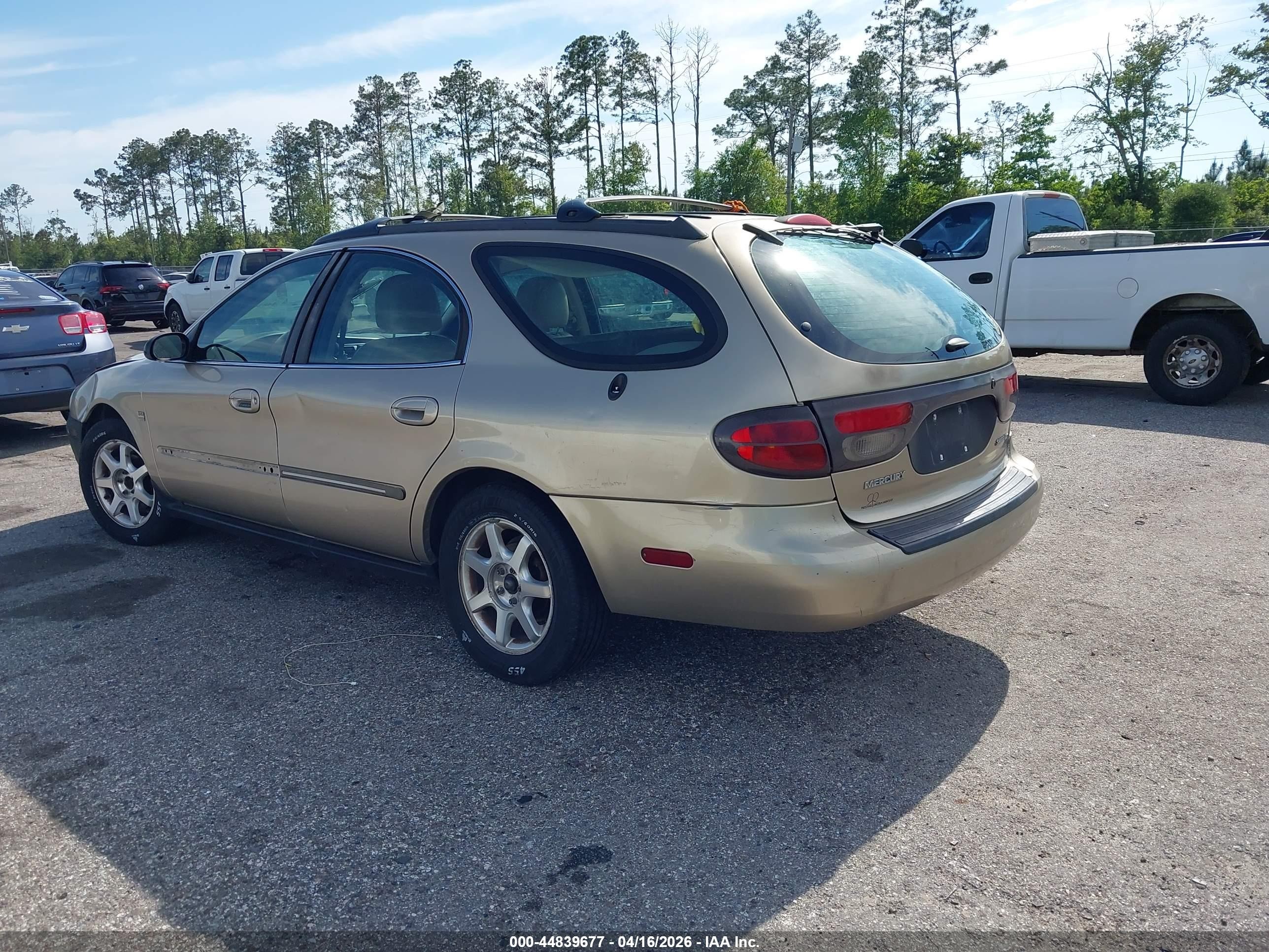 2000 Mercury Sable Ls Premium Gold vin: 1MEFM59S7YA614399