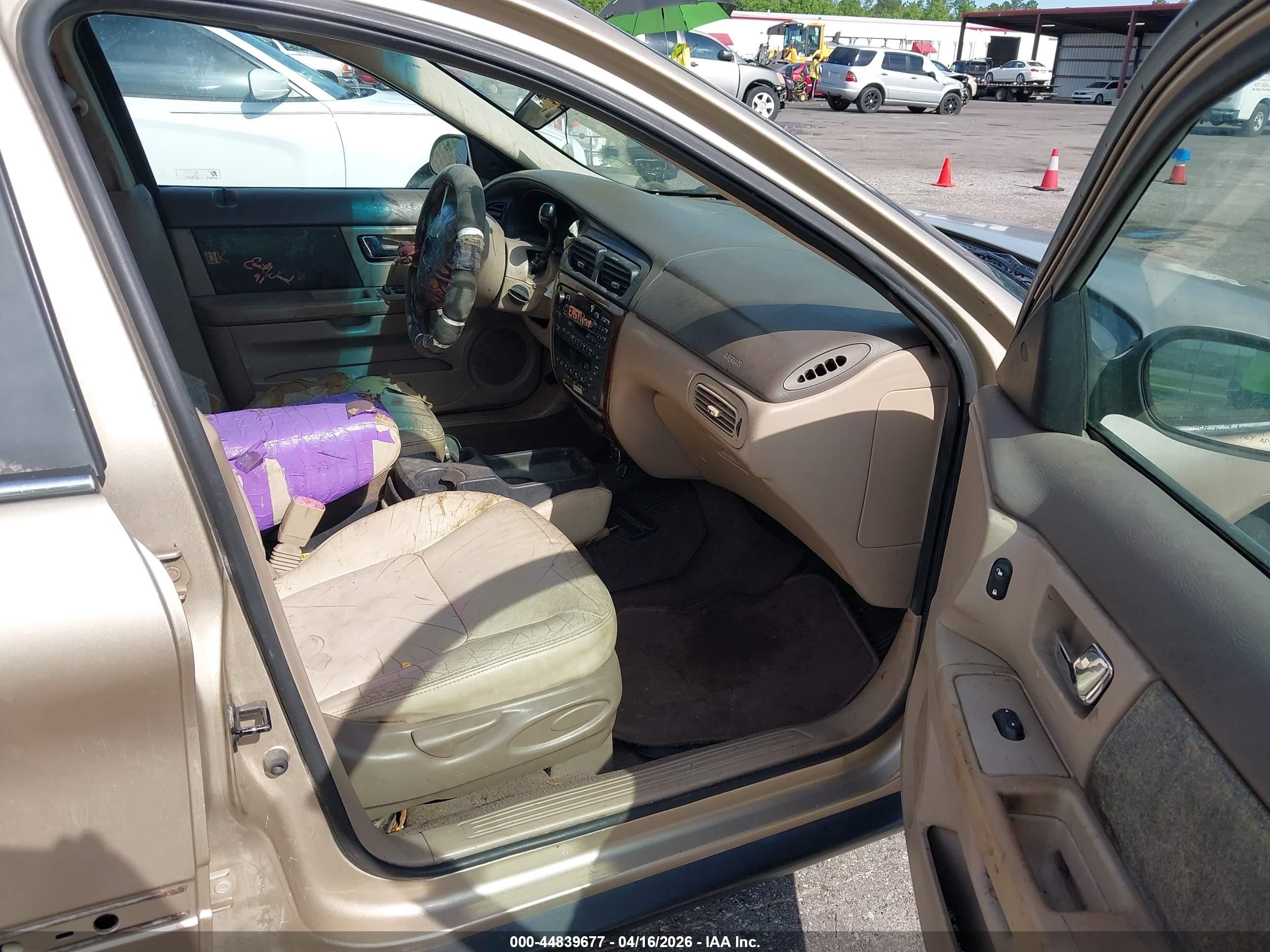2000 Mercury Sable Ls Premium Gold vin: 1MEFM59S7YA614399