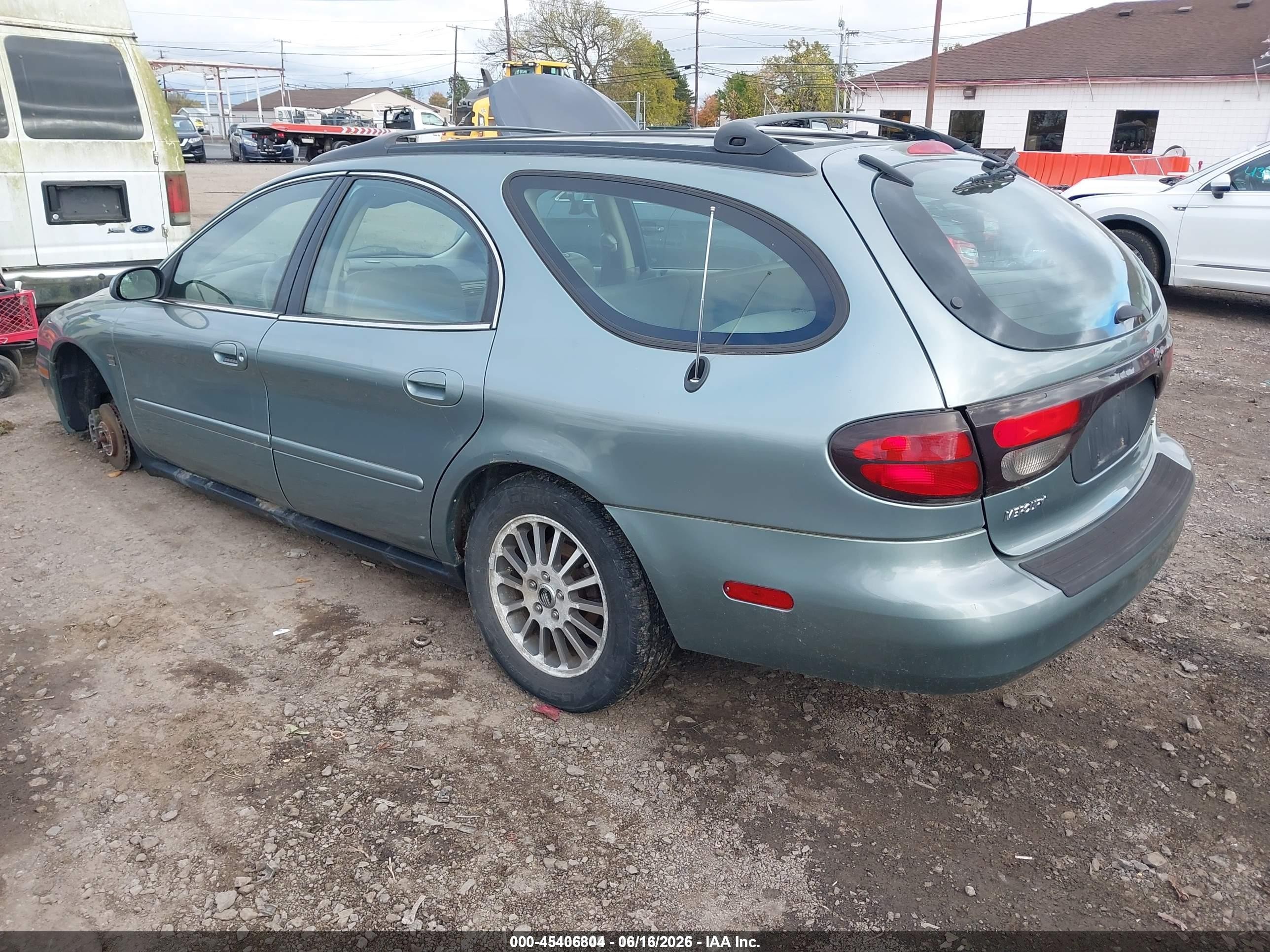 2005 Mercury Sable Ls Green vin: 1MEFM59S85A605030