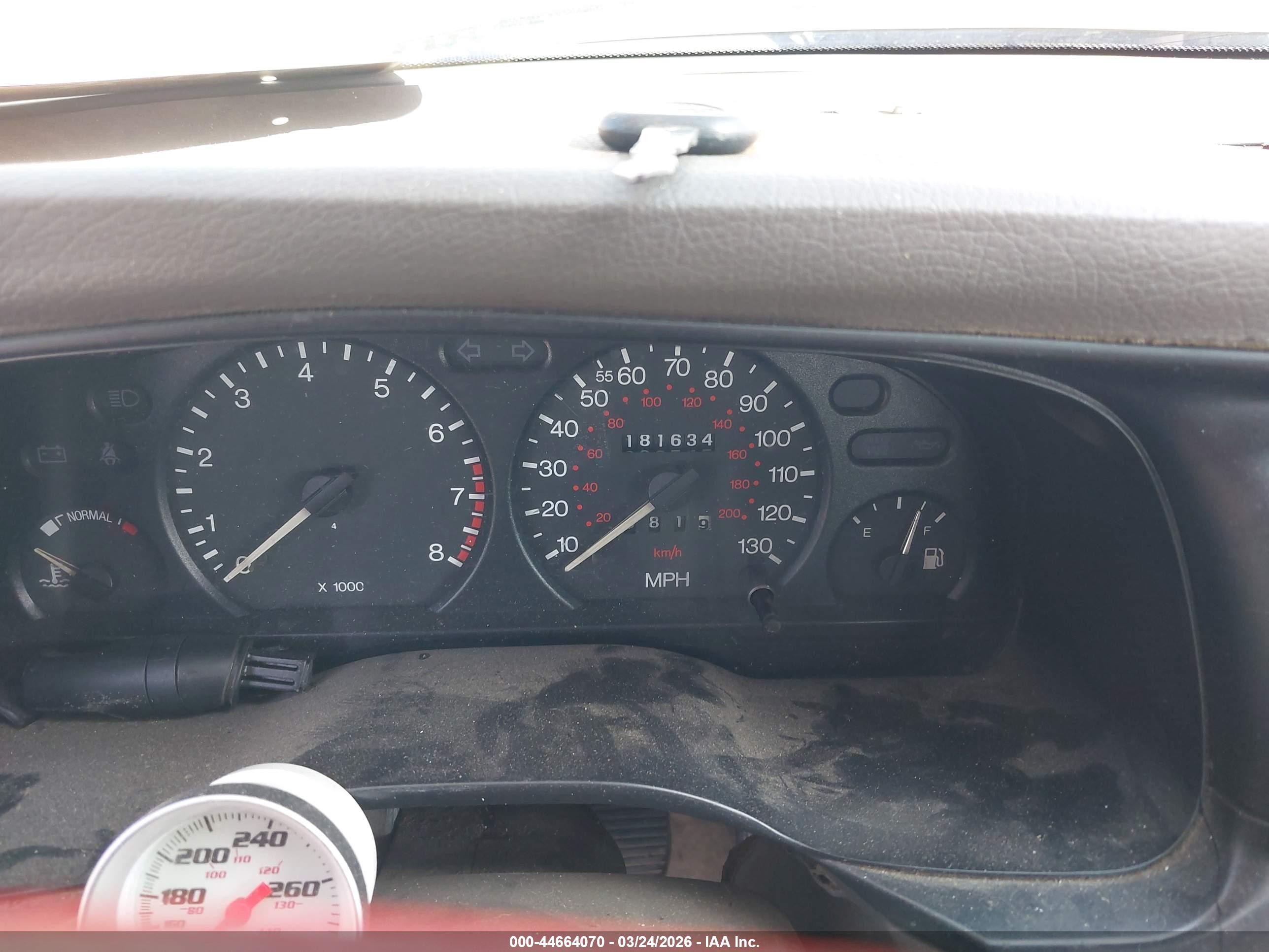 1998 Mercury Mystique   Gold vin: 1MEFM6532WK646463