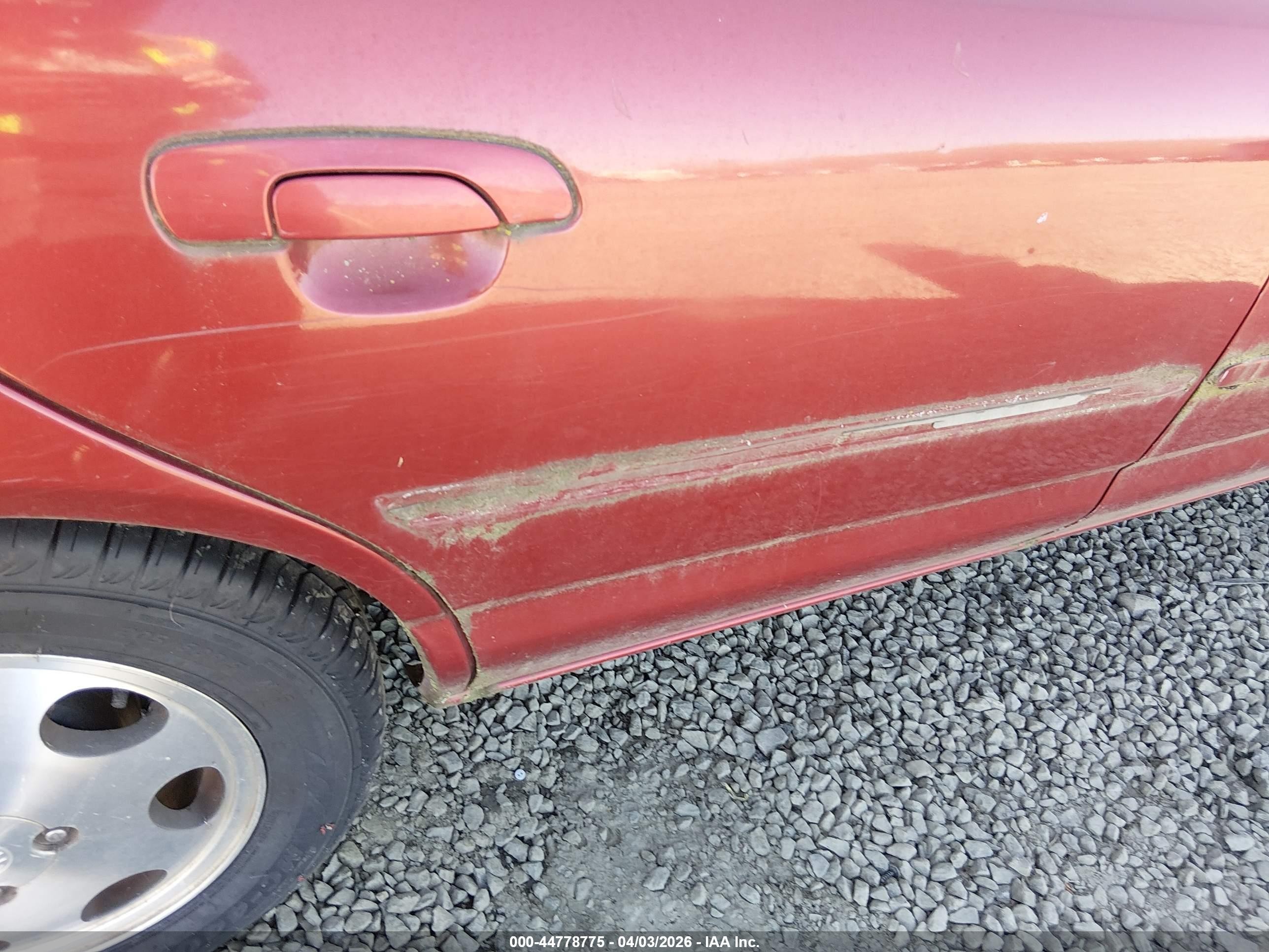 2000 Mercury Mystique Gs/sport Красный vin: 1MEFM6537YK610383
