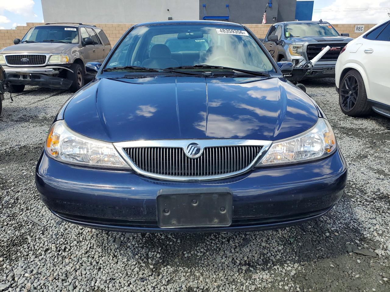 1998 Mercury Mystique Ls Blue vin: 1MEFM6639WK657457