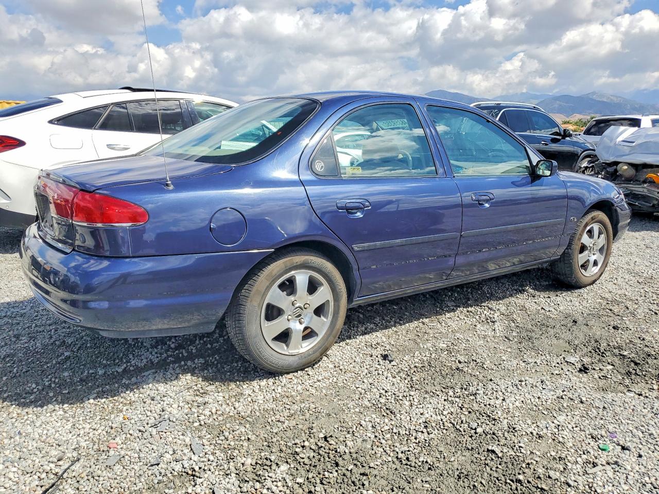 1998 Mercury Mystique Ls Blue vin: 1MEFM6639WK657457