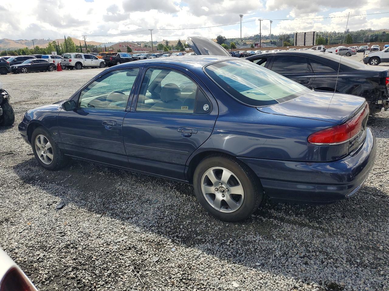 1998 Mercury Mystique Ls Blue vin: 1MEFM6639WK657457