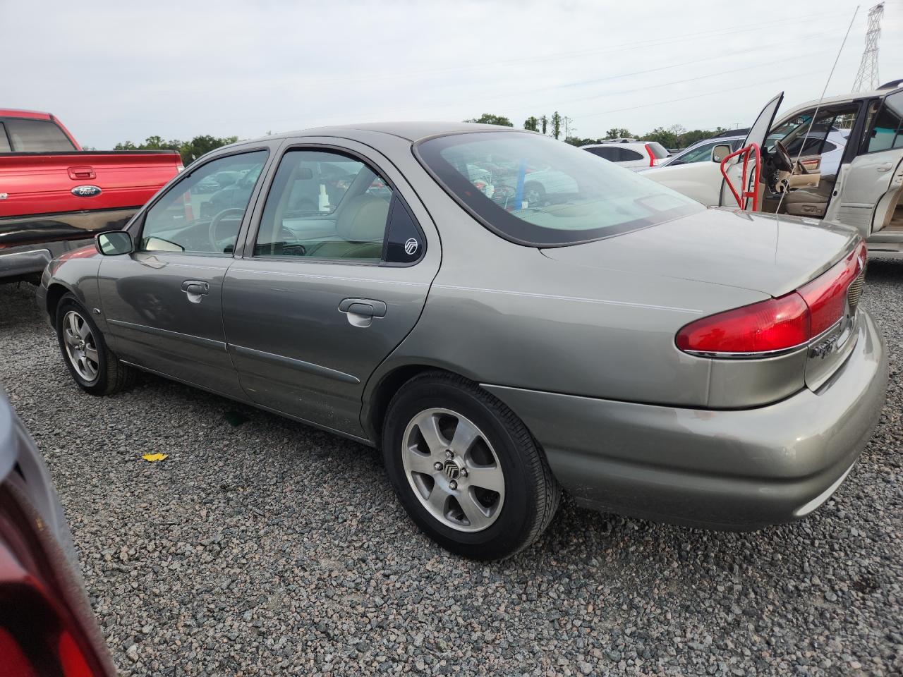 1998 Mercury Mystique Ls Tan vin: 1MEFM66L2WK634635