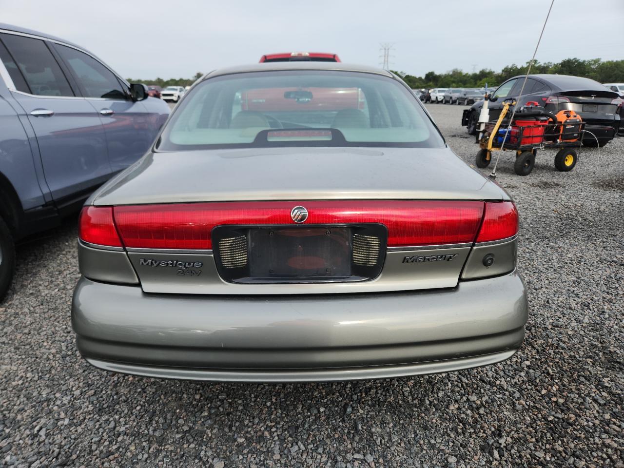 1998 Mercury Mystique Ls Tan vin: 1MEFM66L2WK634635