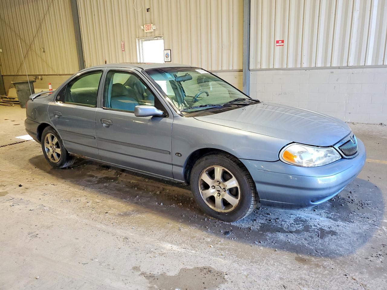 2000 Mercury Mystique Ls Blue vin: 1MEFM66L2YK614324