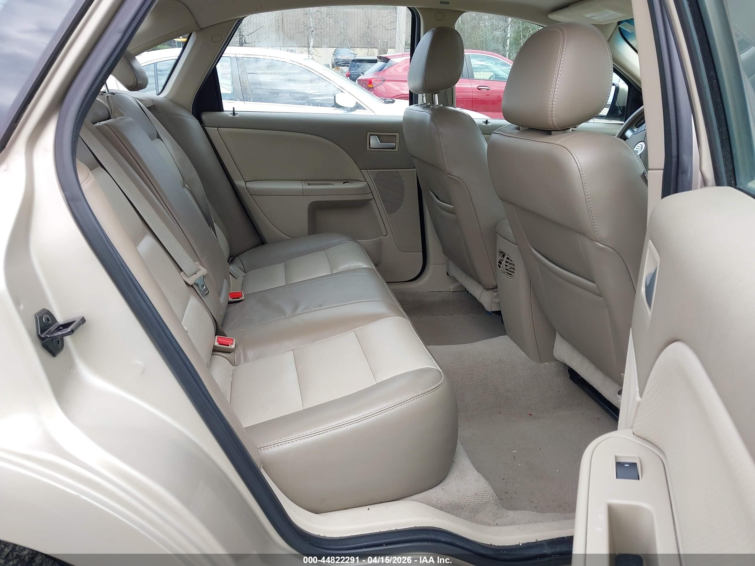 2006 Mercury Montego Luxury Золотой vin: 1MEHM40126G613081