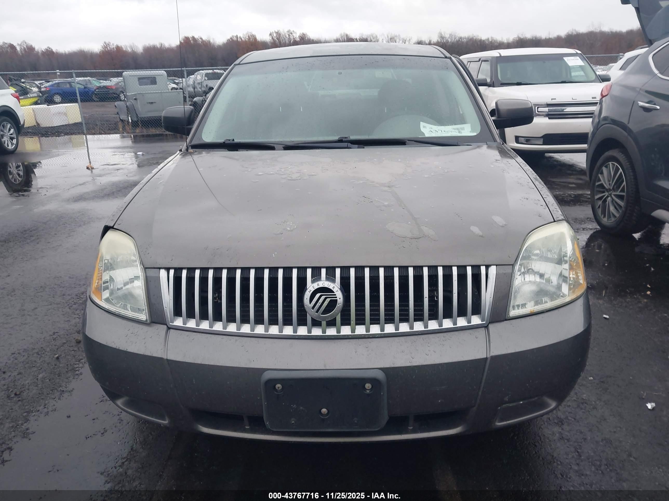 2006 Mercury Montego Luxury Gray vin: 1MEHM40126G614960