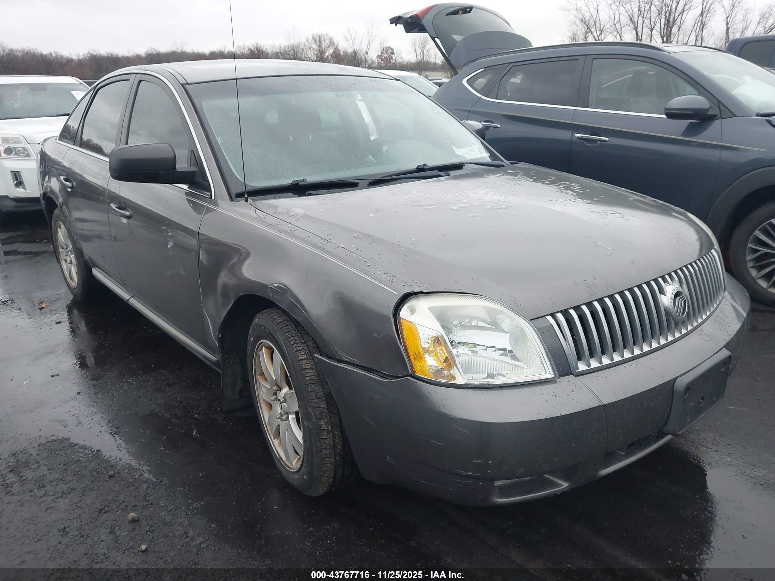 2006 Mercury Montego Luxury Gray vin: 1MEHM40126G614960