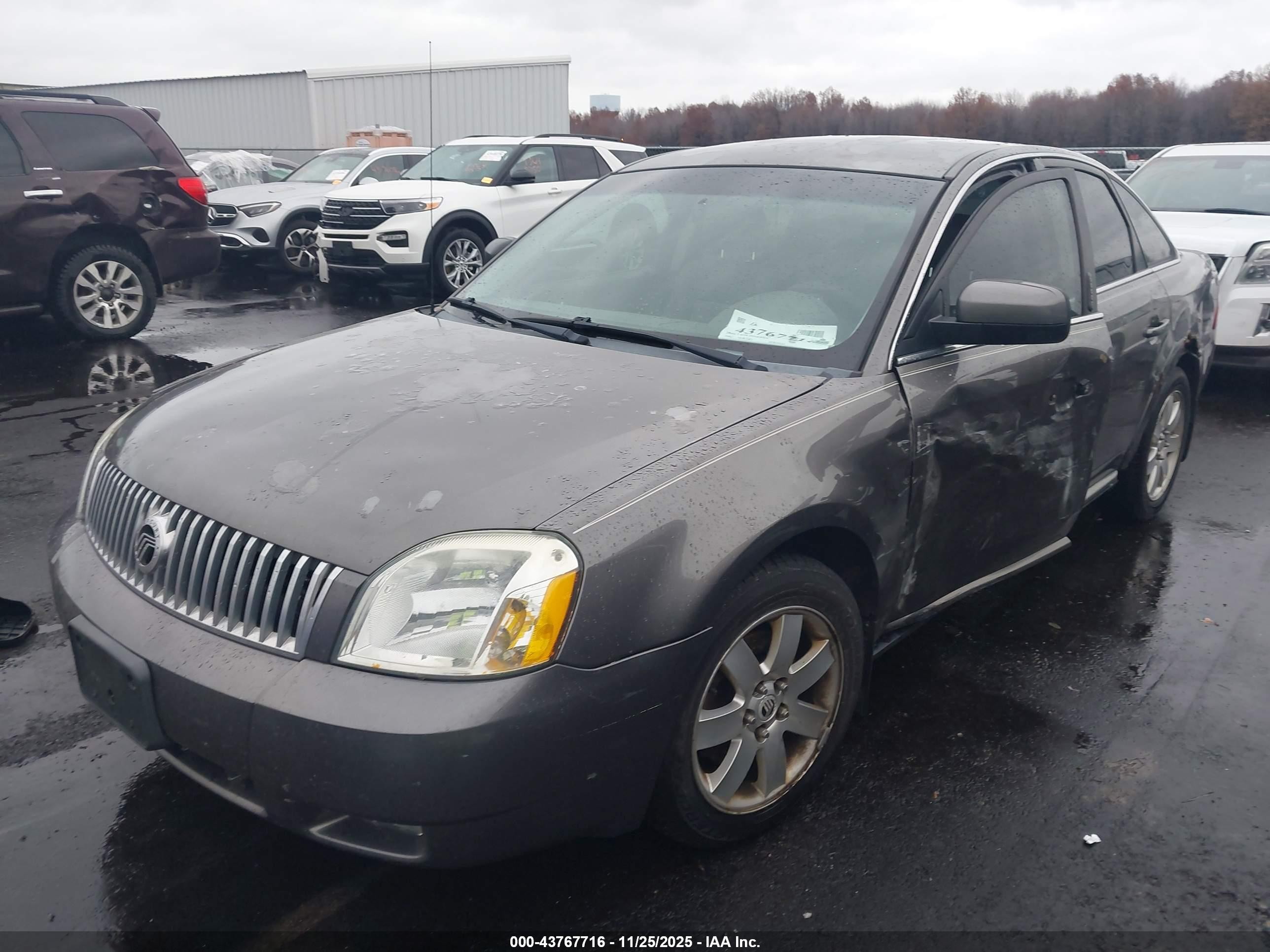 2006 Mercury Montego Luxury Gray vin: 1MEHM40126G614960